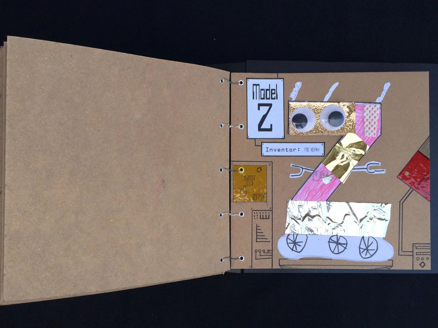 Alphabet-o-Bots page "Z"