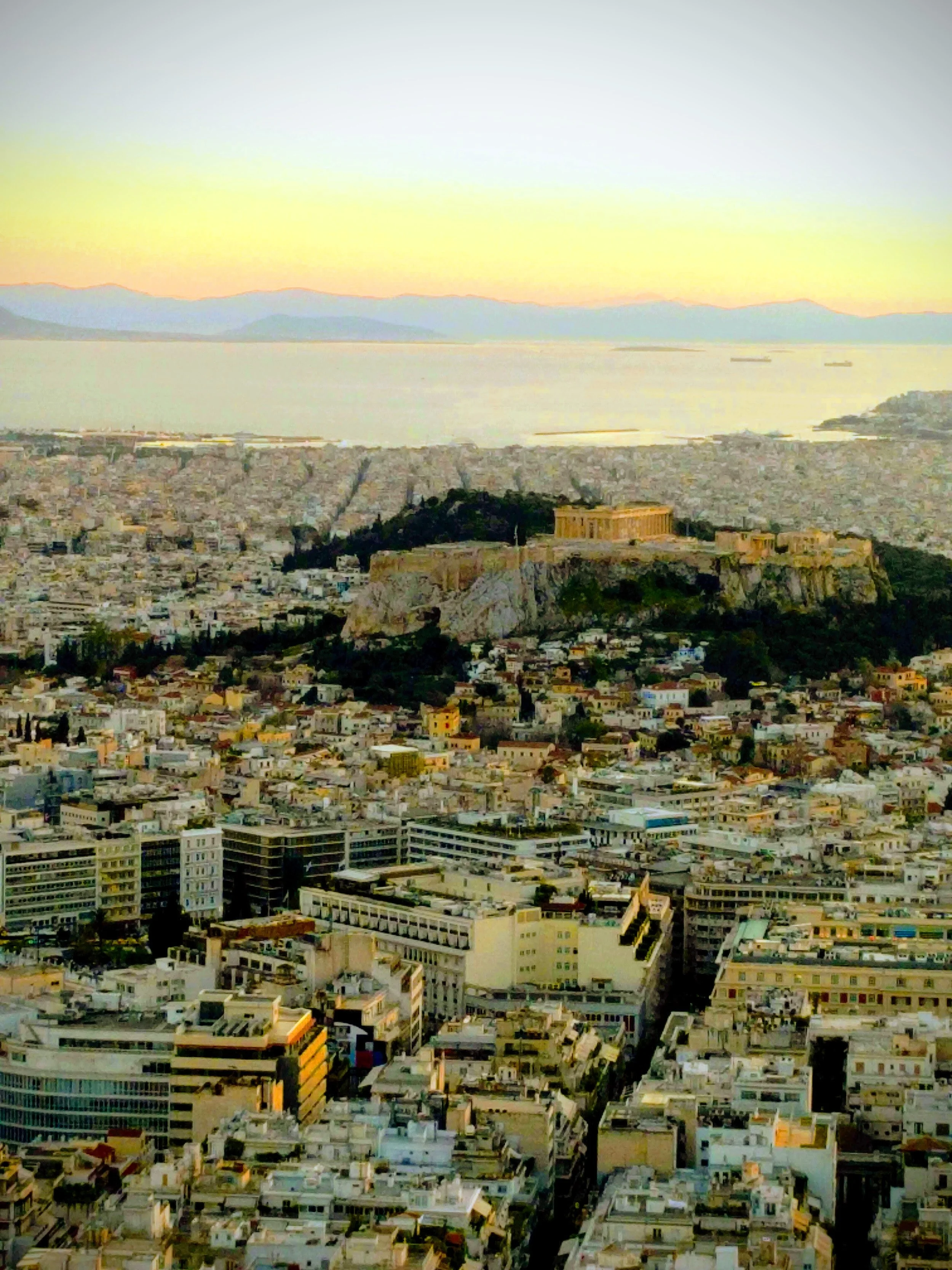 Athens cityscape with Acropolis, Greece