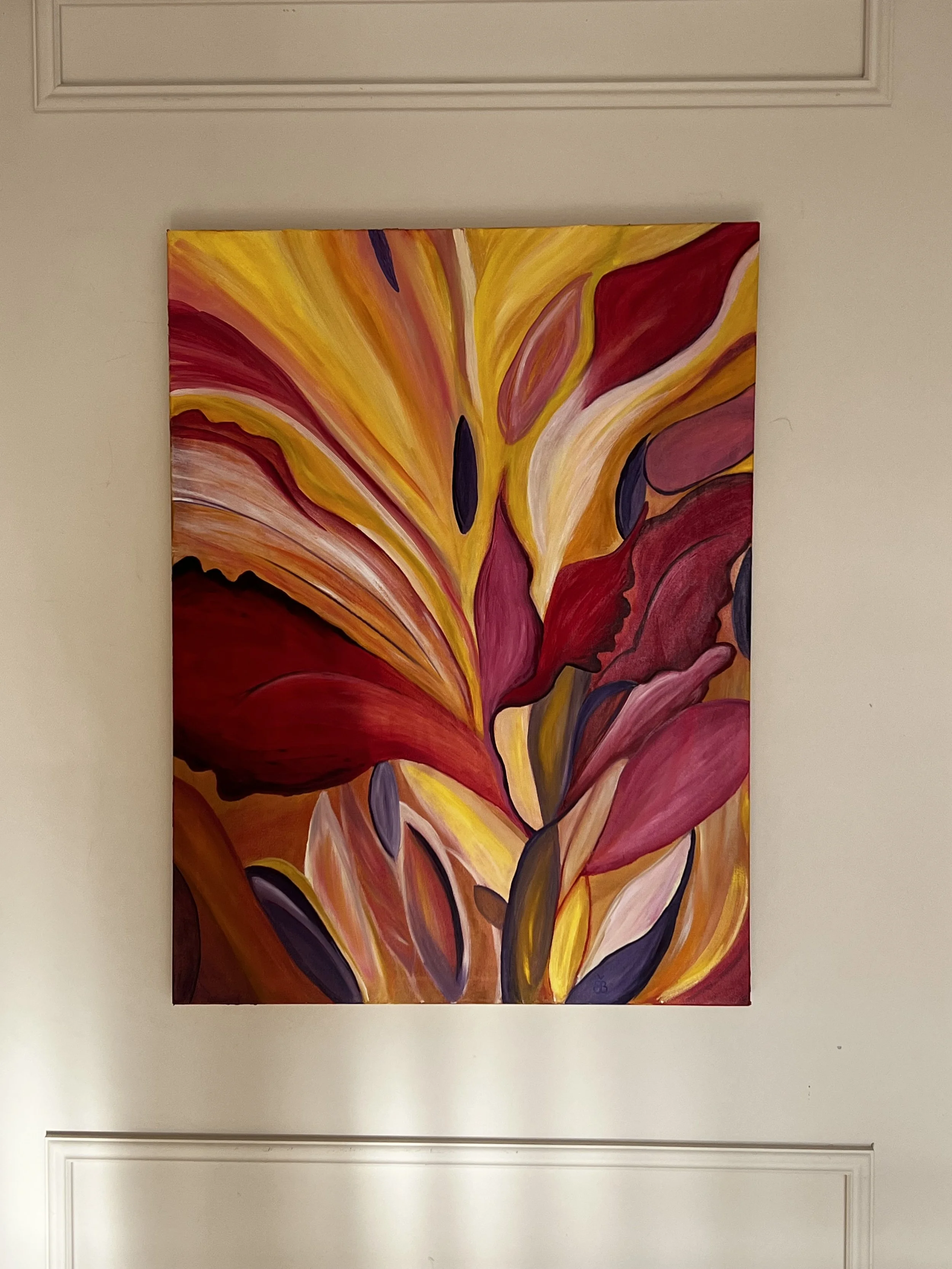 Vivaldi's Spring, Oil on linen, 30 x 40 inch