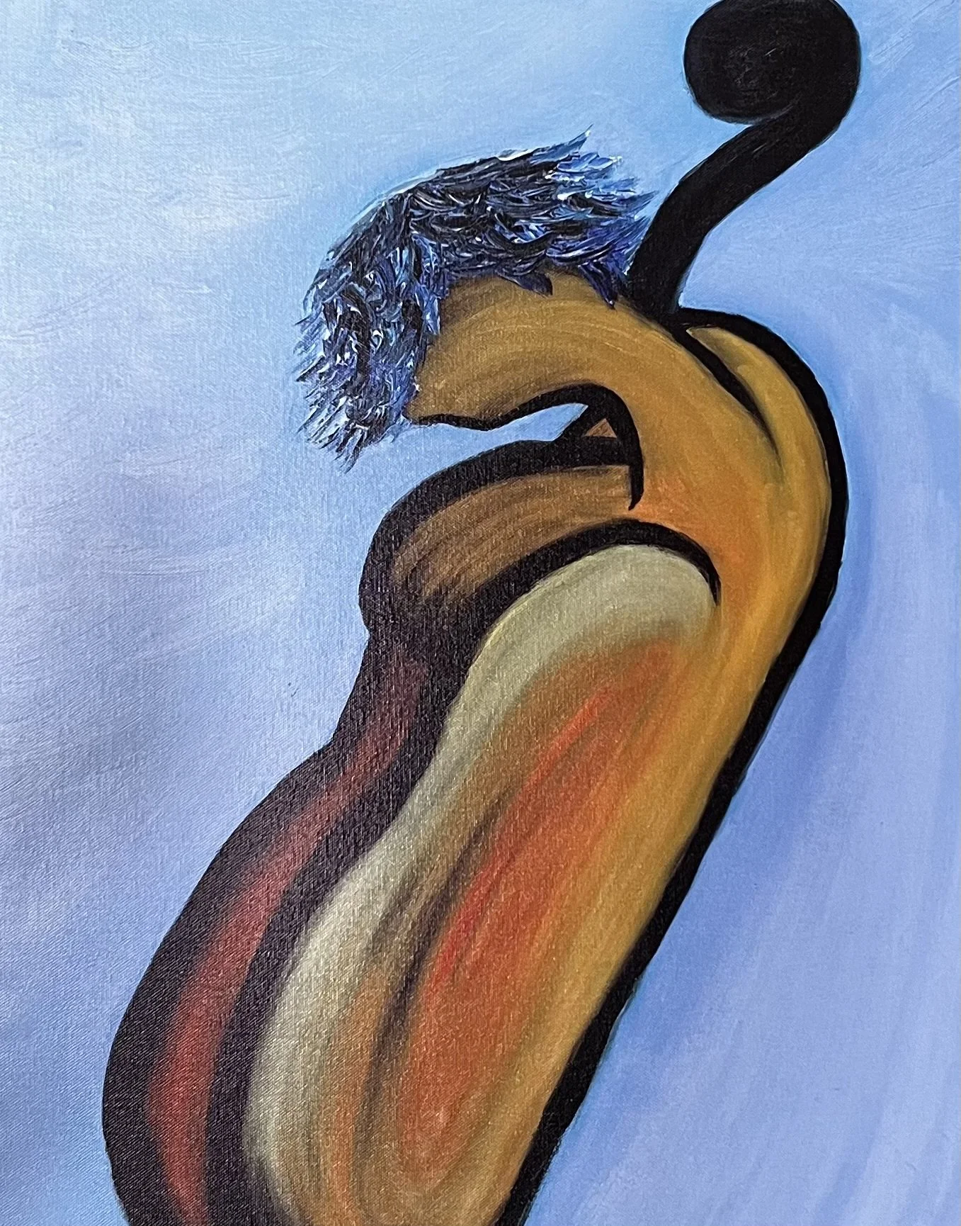 Cellist(2011)
Oil on linen, 46 x 62 cm (18 x 24 in)
© Elizabeth Burnim 2010