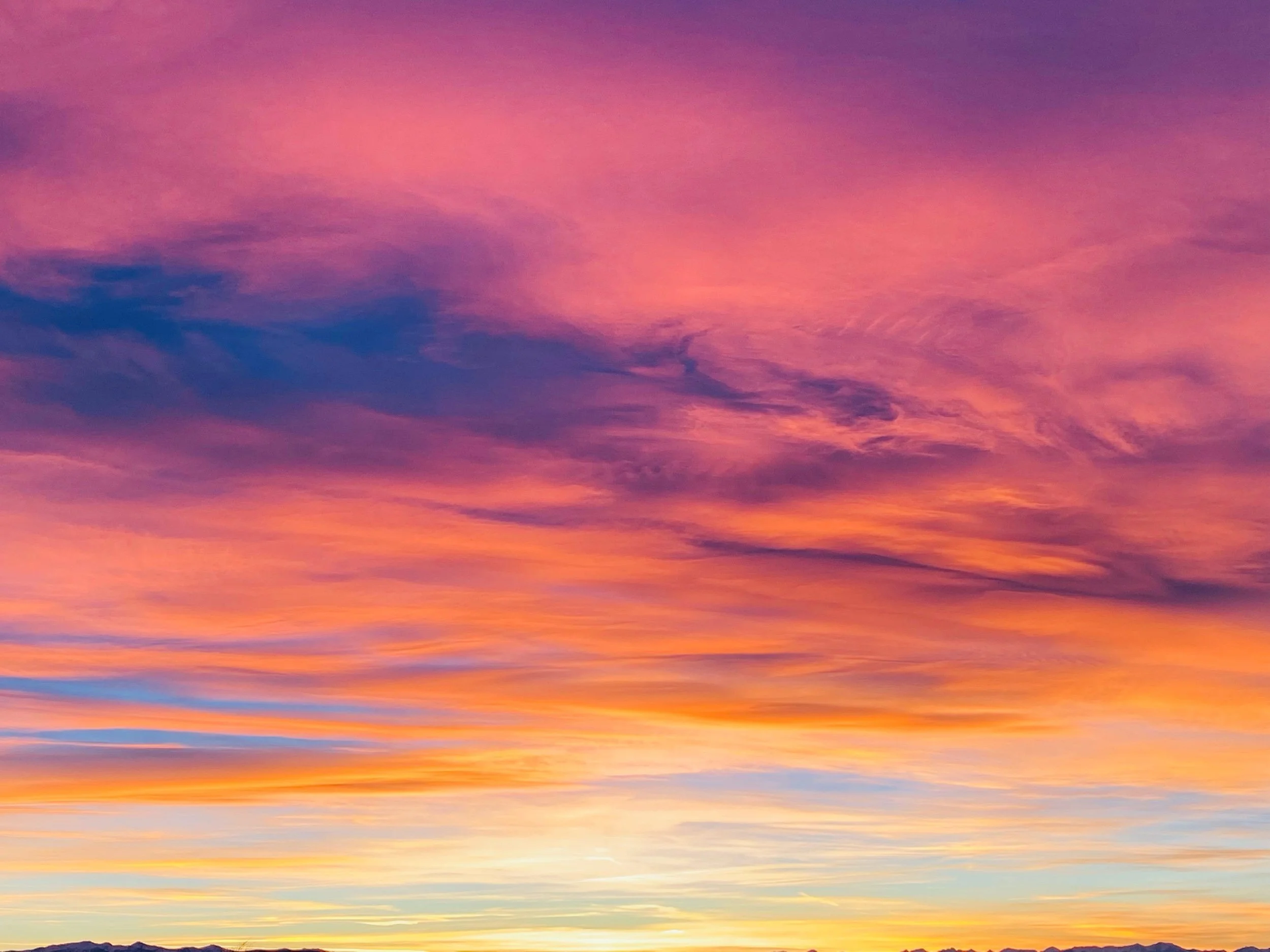 Sunset on Peets Hill, Bozeman, MT