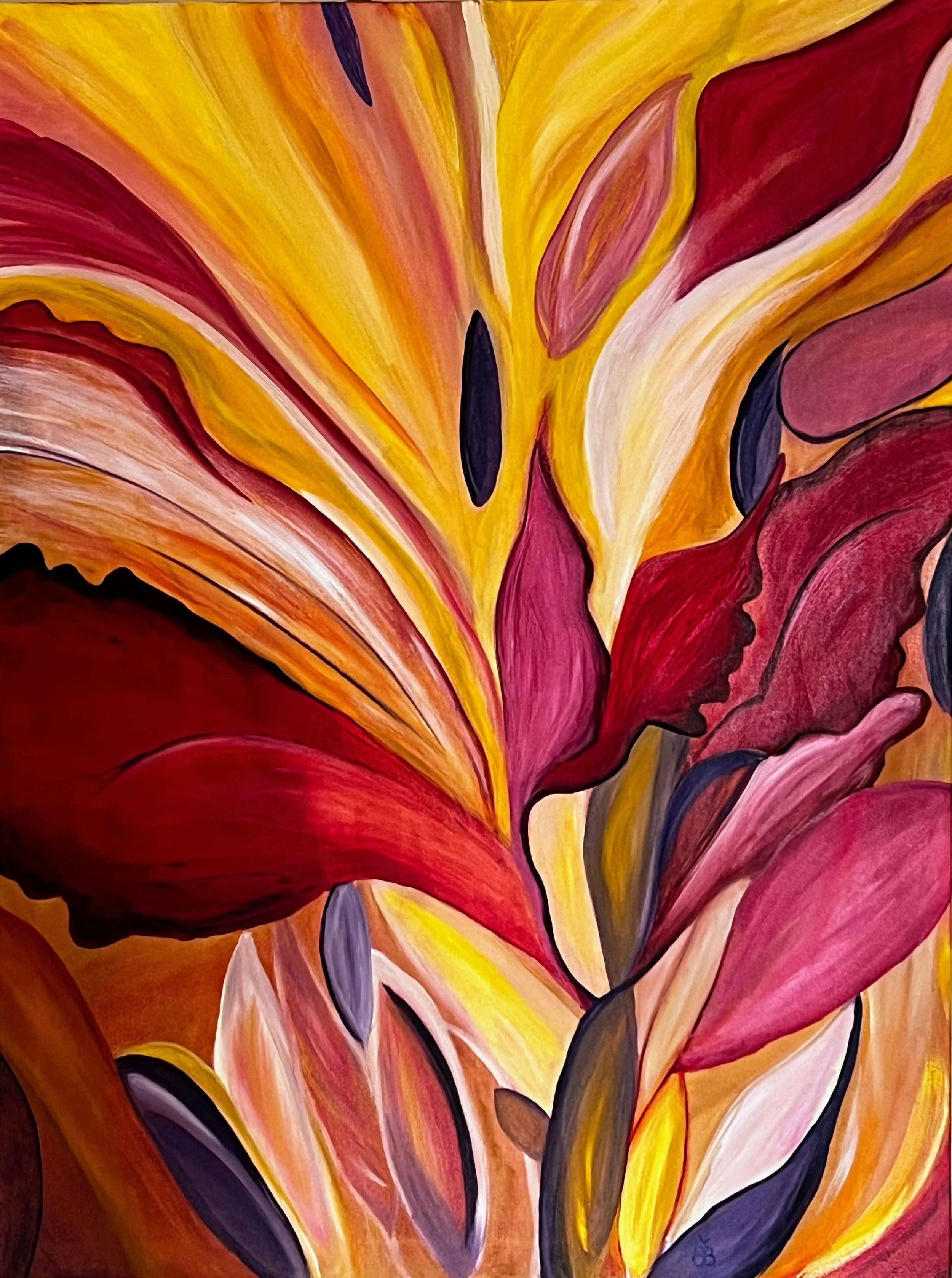 Vivaldi's Spring (2023)
Oil on linen, 76 x 102 cm (30 x 40 in)
© Elizabeth Burnim 2010