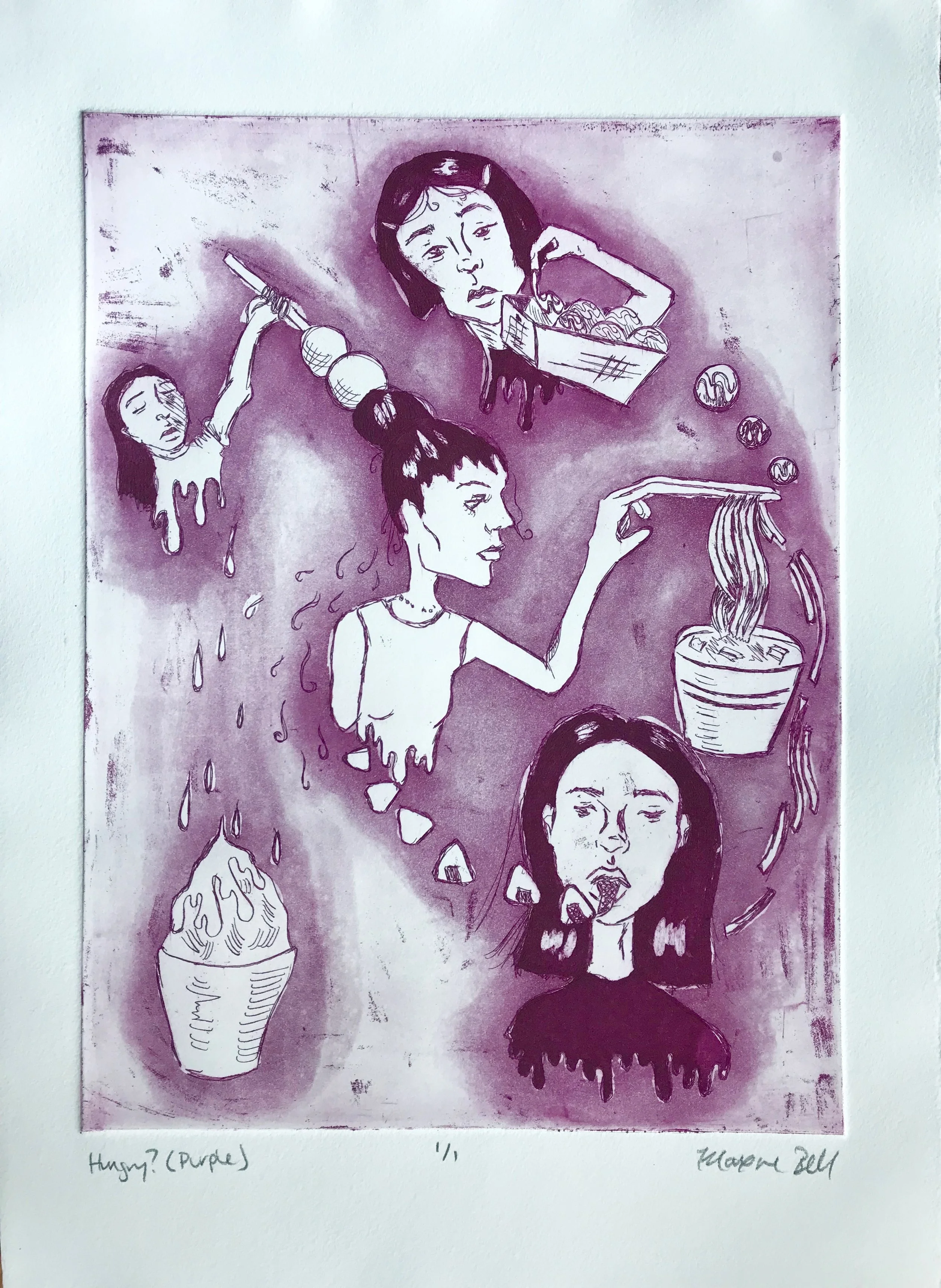 Hunrgy? (Purple, 2017)