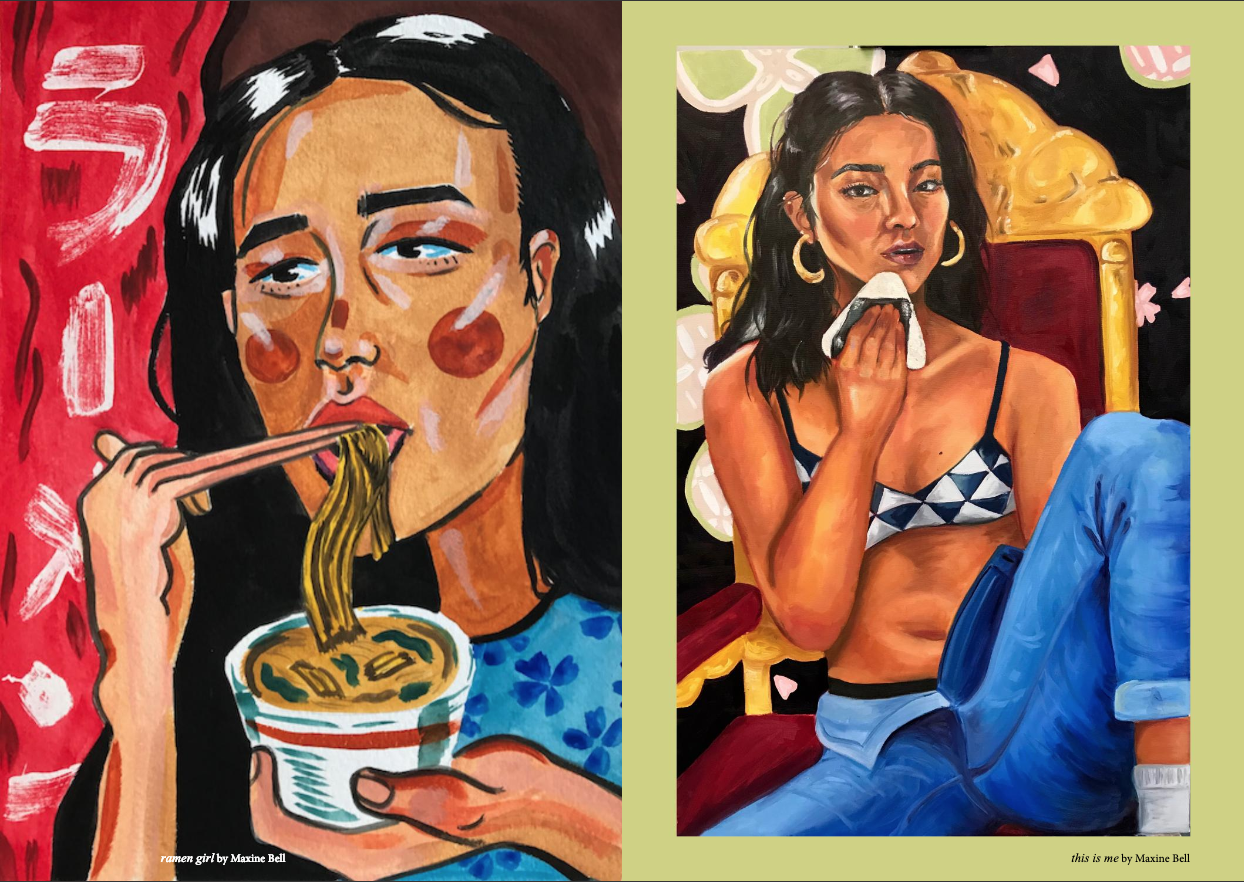 my spread in Cavity's "inaugural" issue