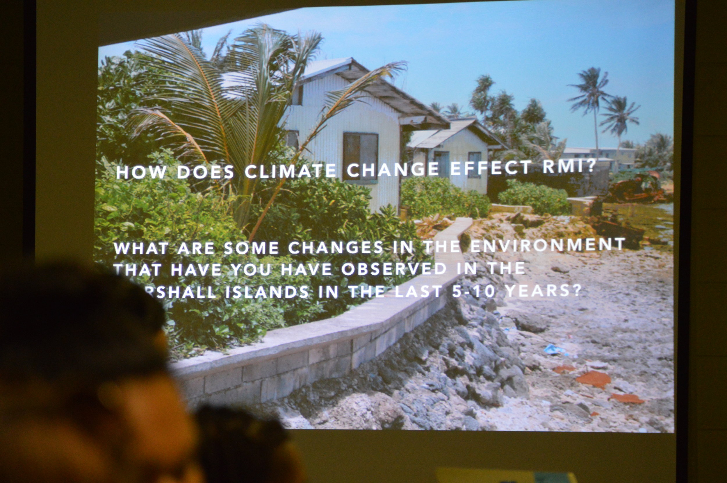 RMI Consulate Honolulu: Interactive Climate Forum