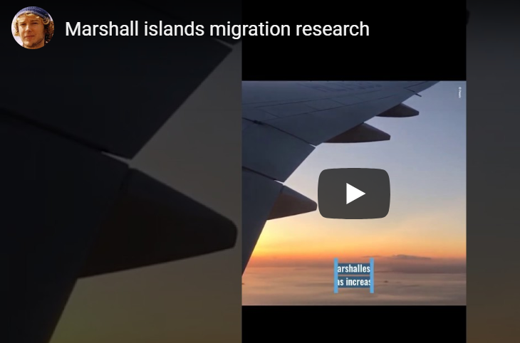 Visual Summary of the Marshall Islands Climate &amp; Migration Project
