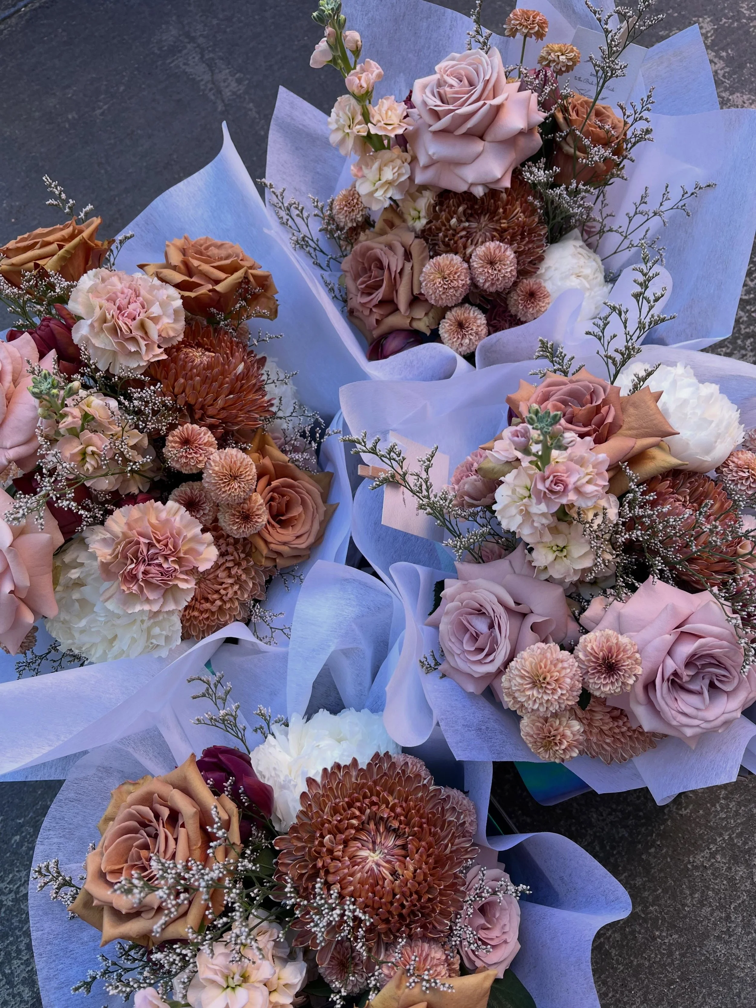 A U T U M N . 🍁

The perfect Autumn tones for Alyce &amp; her Maids this week 🤎