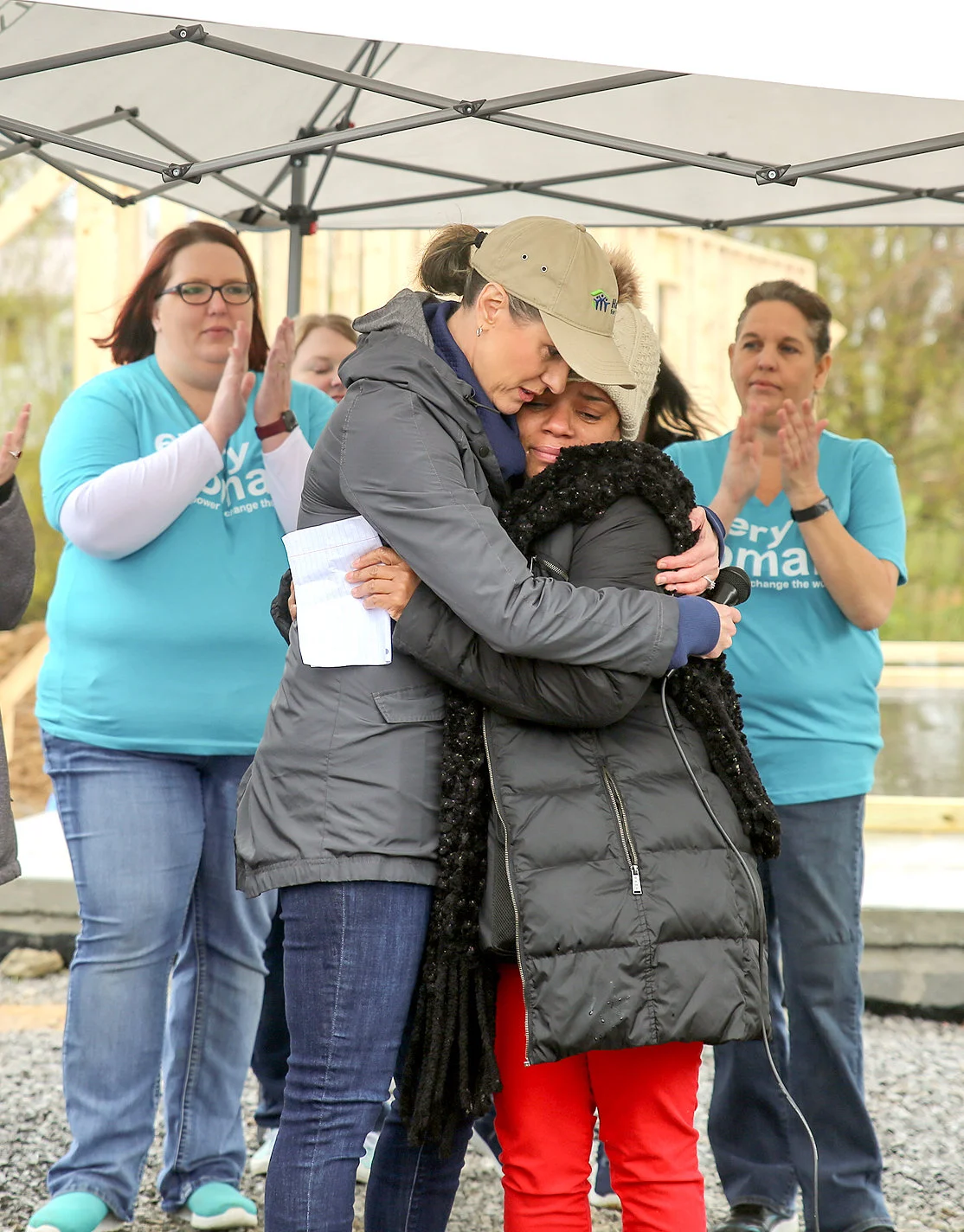 Habitat breaks ground on four new homes