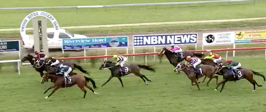 Very close to a great winning start. Liberty Island headed.