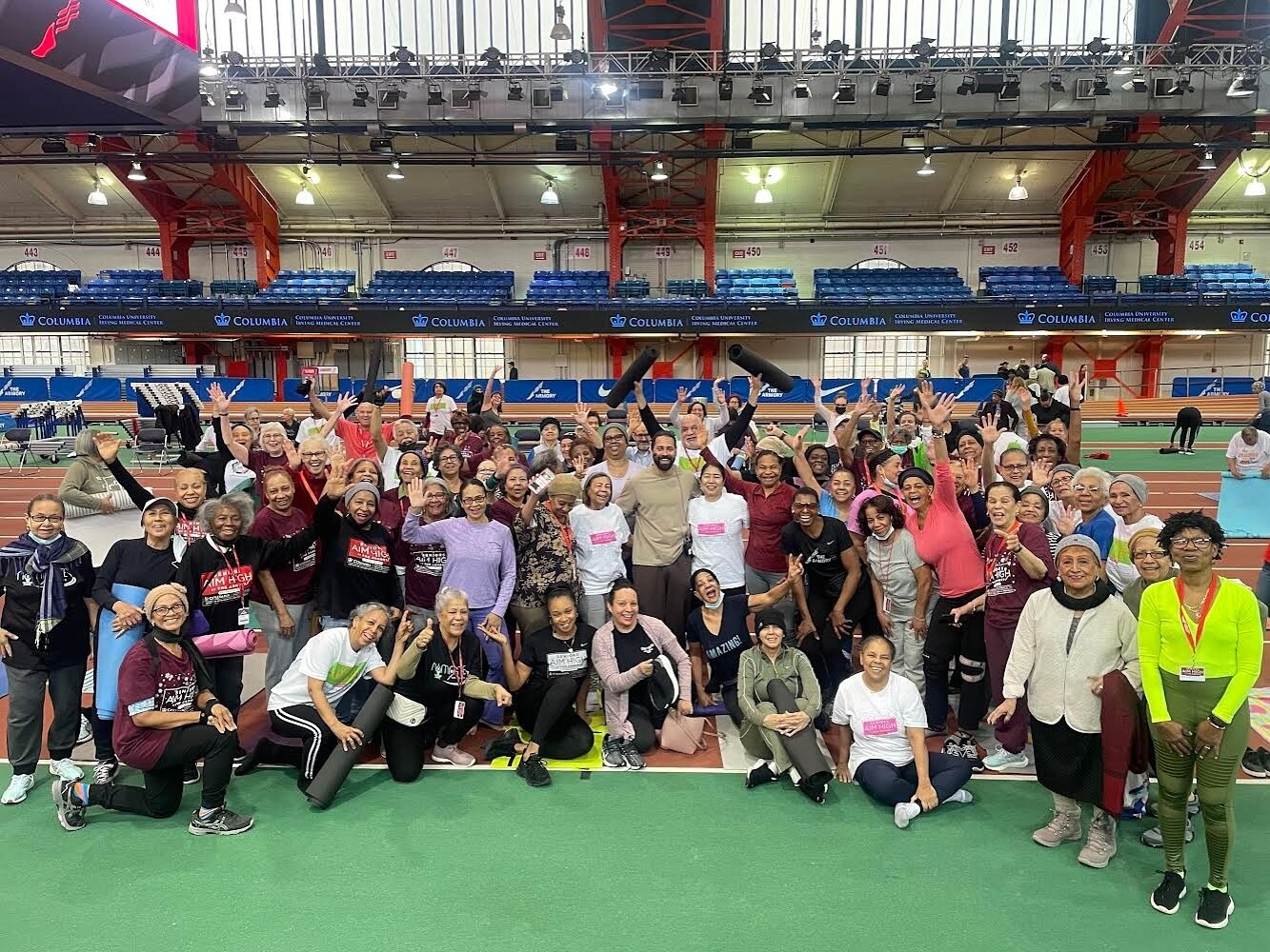 Age is just a number when you&rsquo;re on the path to wellness, health, and community! 💪 Over 150 seniors coming together after a rejuvenating yoga session in The Armory&rsquo;s Seniors AIM High Program. Here&rsquo;s to embracing every moment and nu
