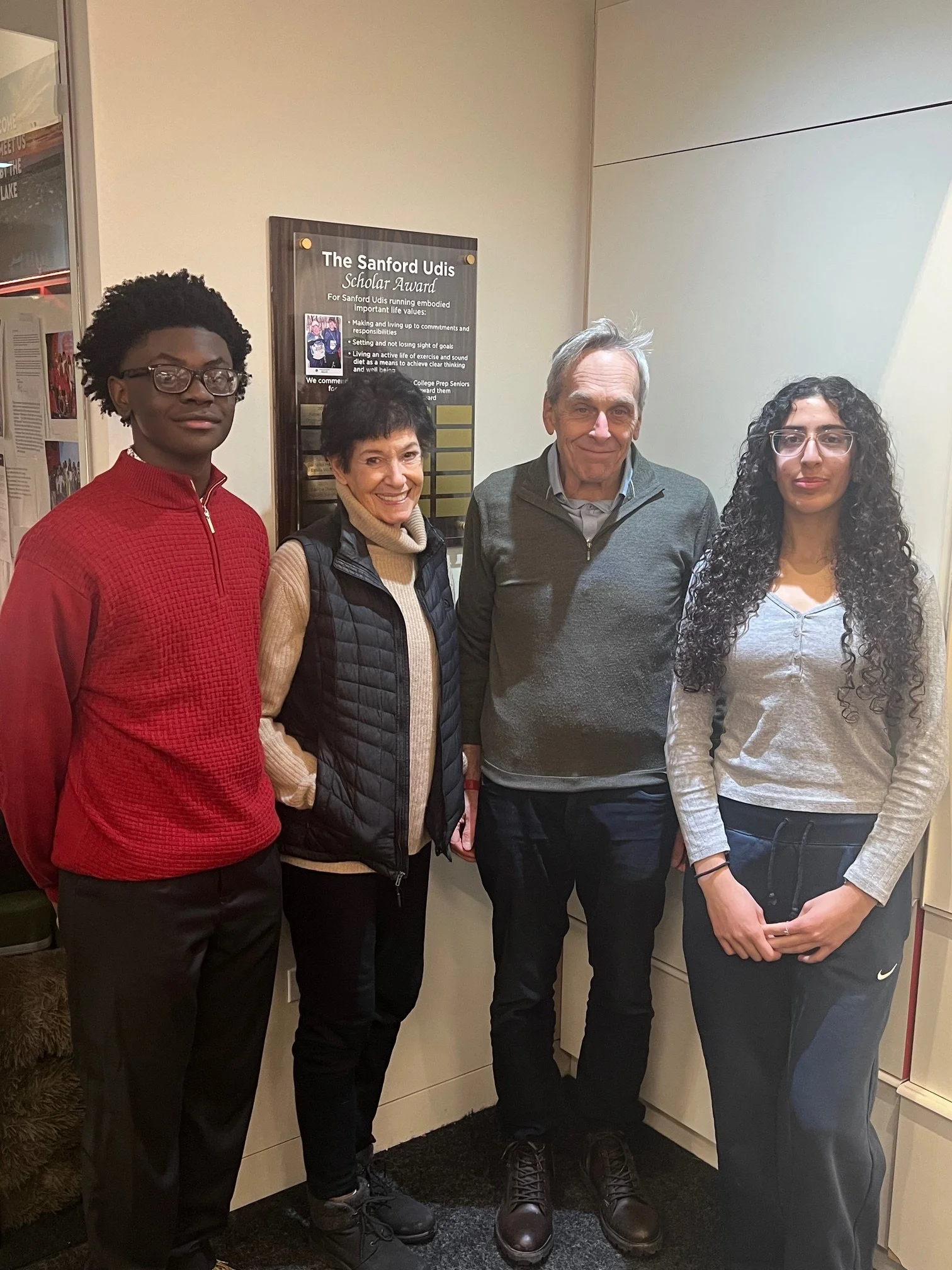 Armory College Prep Students Honored with Udis Award