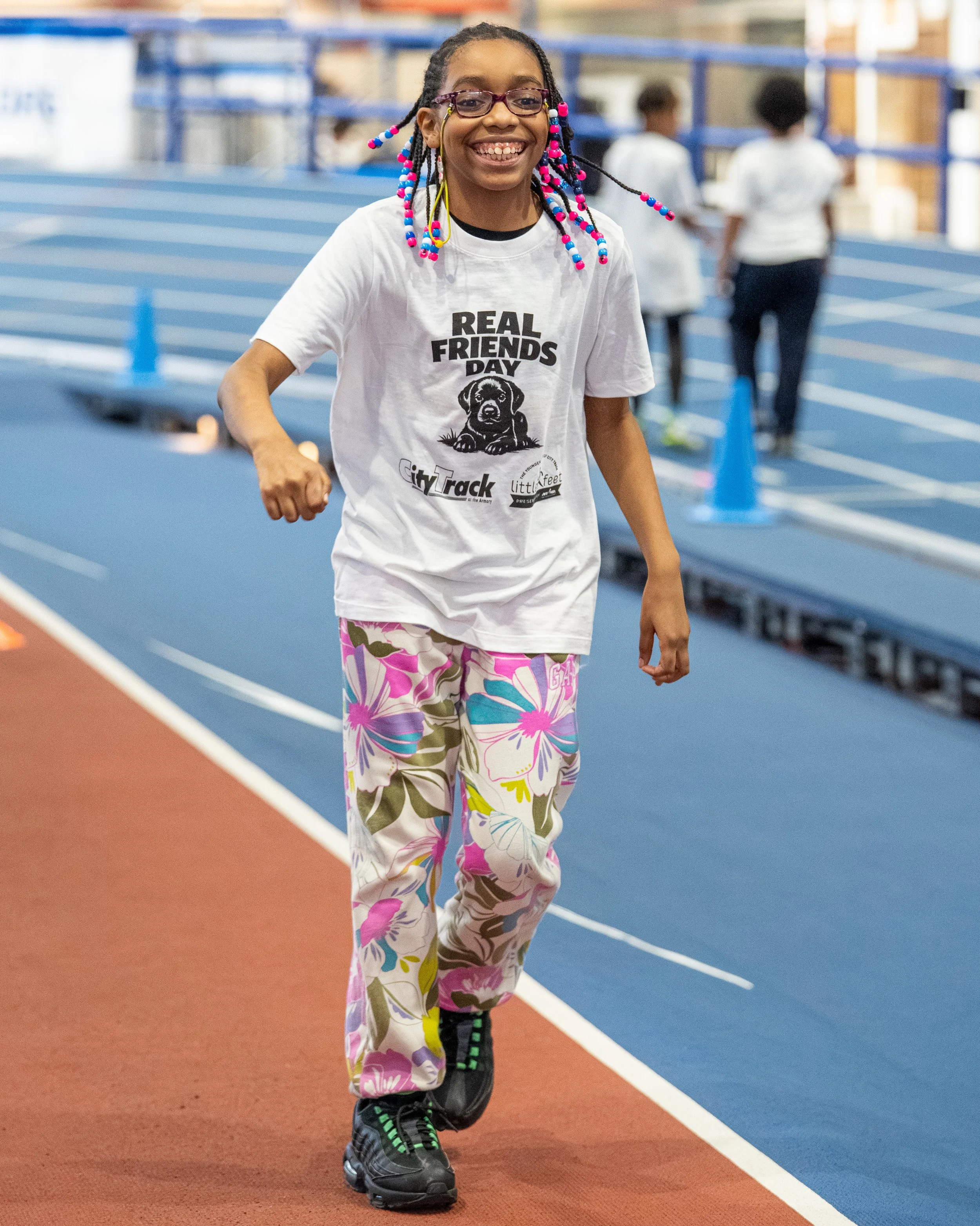 Real Friends Day Brings Joy to the Track