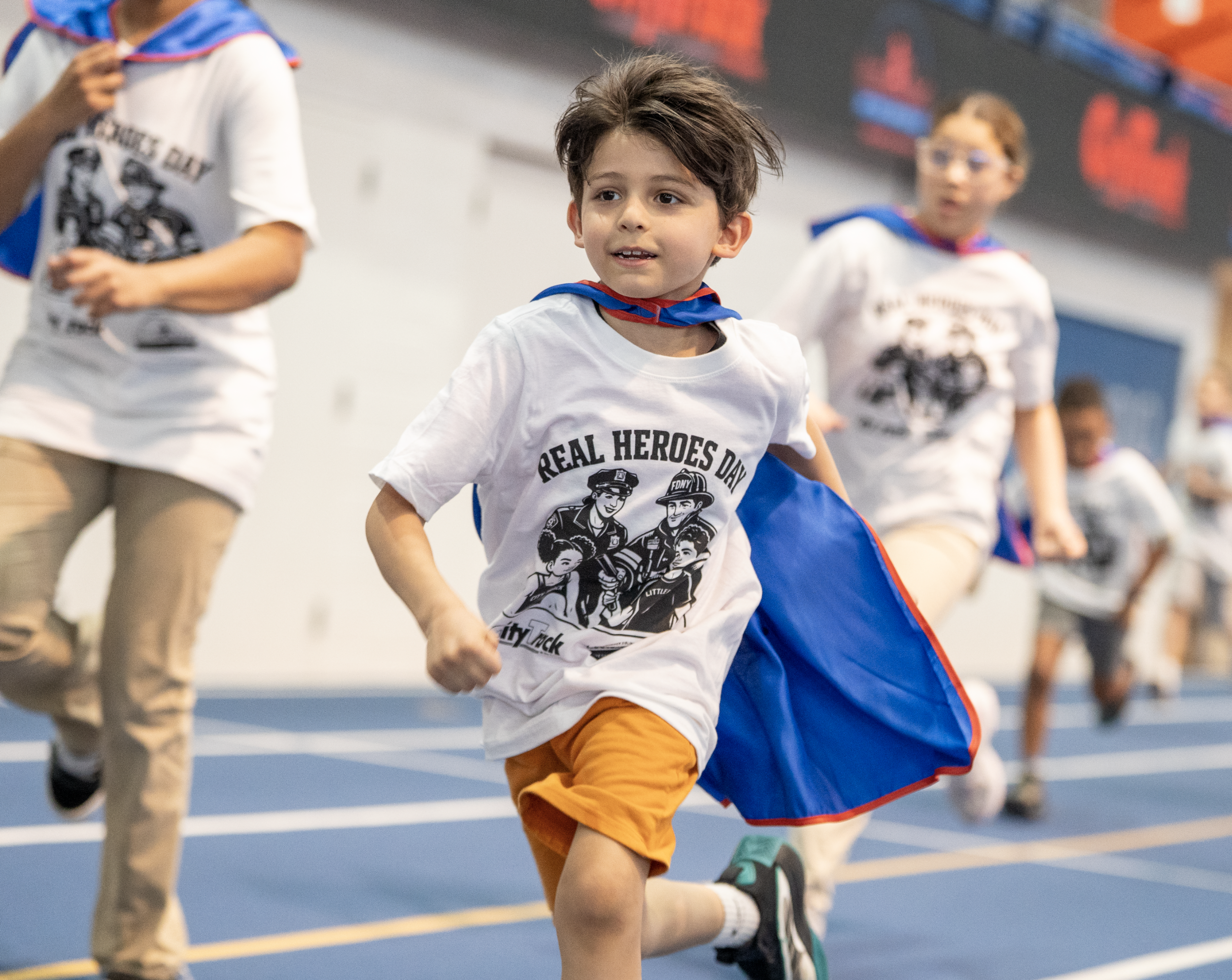 CityTrack and Little Feet Celebrate Real Heroes Day with FDNY and NYPD