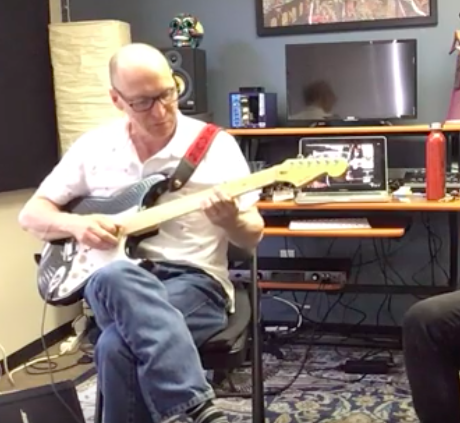 Glen playing Johnny B. Goode