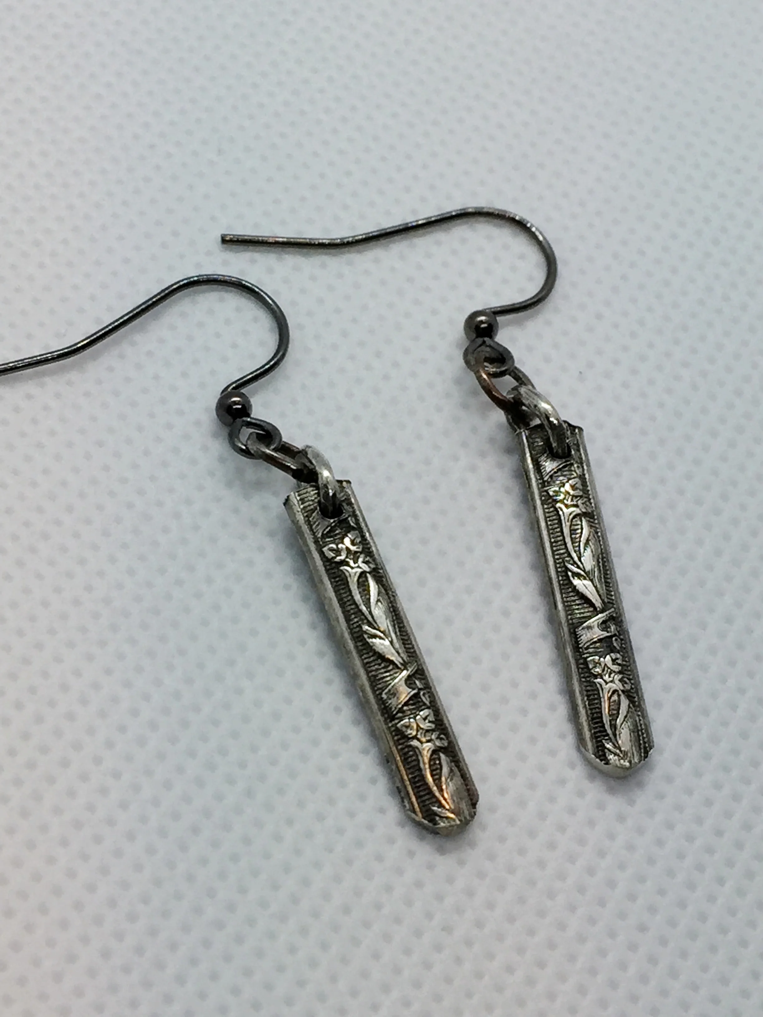 Floral Sterling Silver Earrings