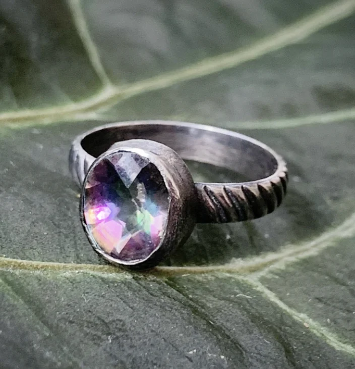 Spellbound Mystic Topaz Ring (Size 7.5)
