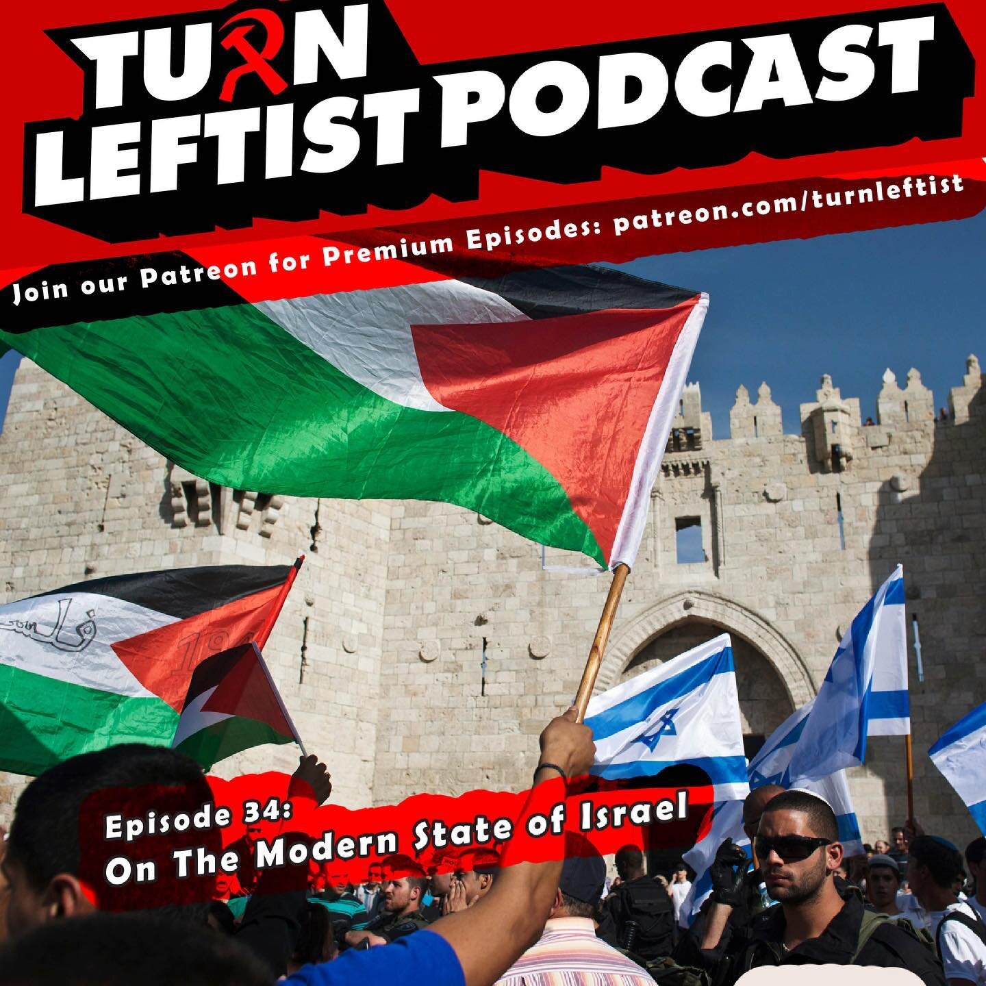 This week on @turnleftist podcast ✊🏻

We have released our first premium content episode via patreon! Many thanks to those who support us, it means a lot and helps us keep everything running. 

The Modern State of Israel 

This episode was very impo