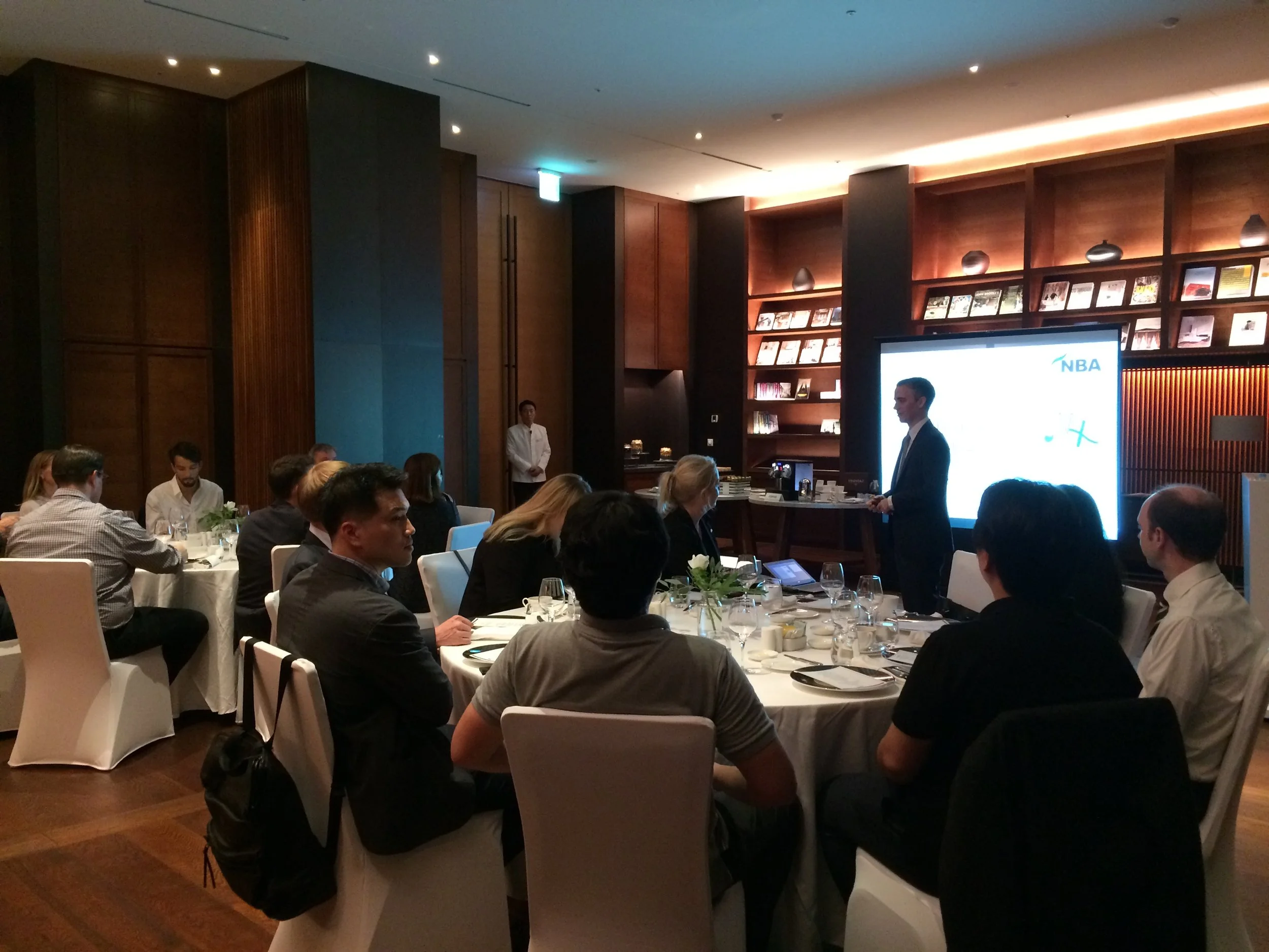 NBA meeting at Busan Hilton Hotel