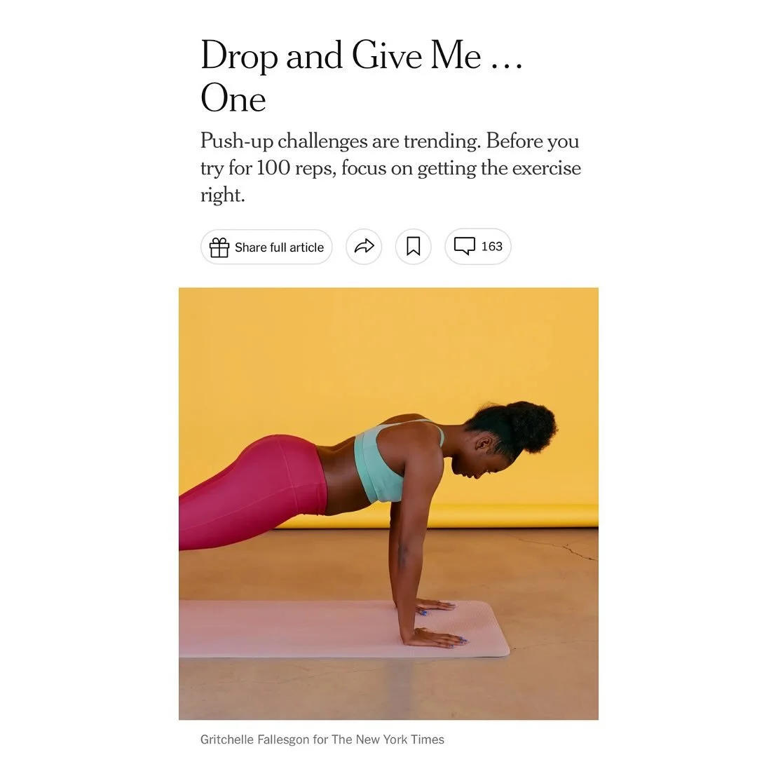 Life&rsquo;s been busy lately! I&rsquo;ve loved exploring the science of how we move now in my latest series of stories @nyt_well. If you&rsquo;ve got a burning fitness question, my inbox is open! 🔥

Thanks as always to editor extraordinaire @mollys