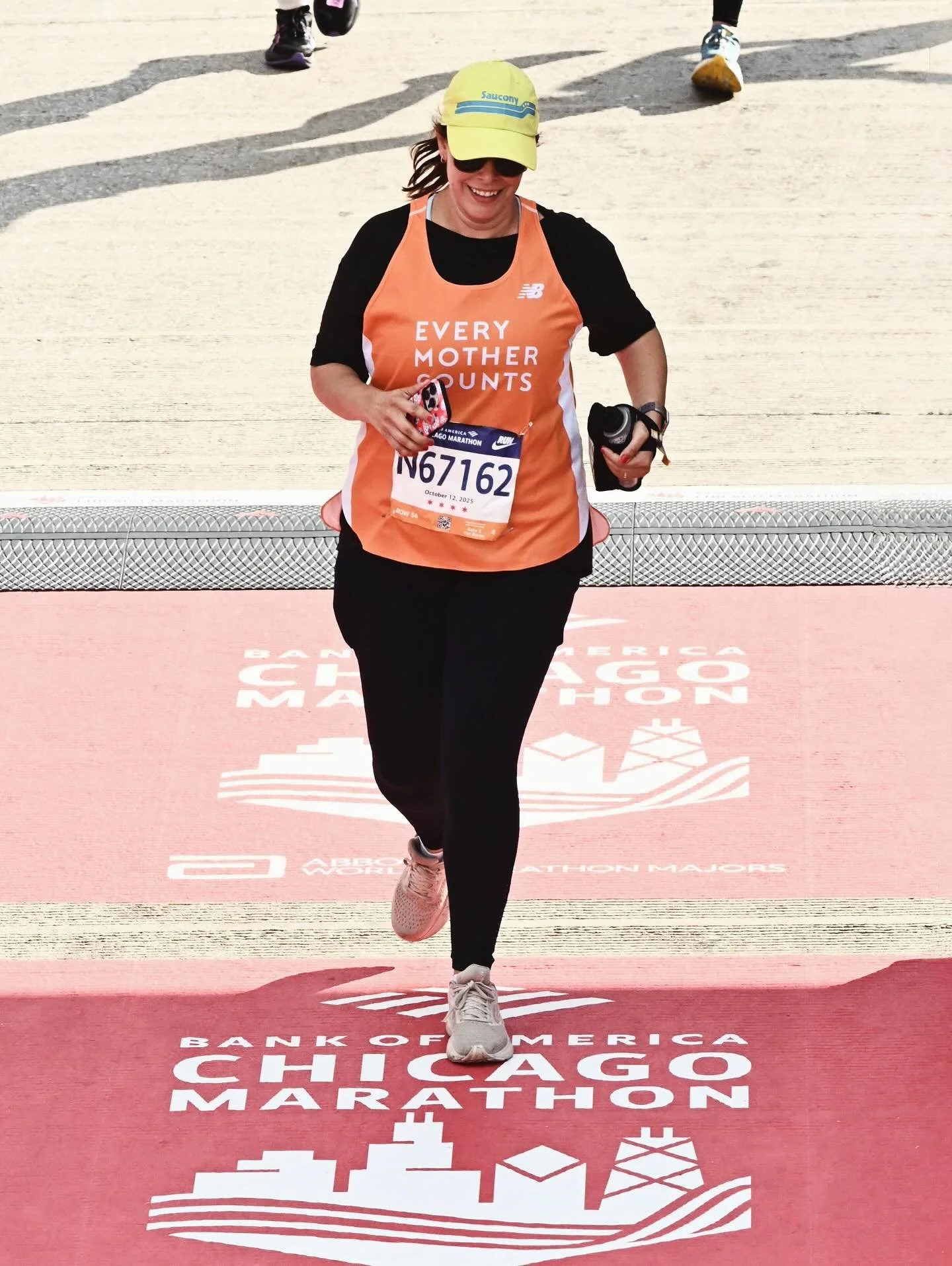 Marathon no. 3!!! 🏅Perfect running weather, a flat course, great crowds &mdash; but by far my toughest one yet. 

Choosing to run yesterday was a bit of a gamble, after getting sick the week before &hellip; and training ever so slightly less than I 