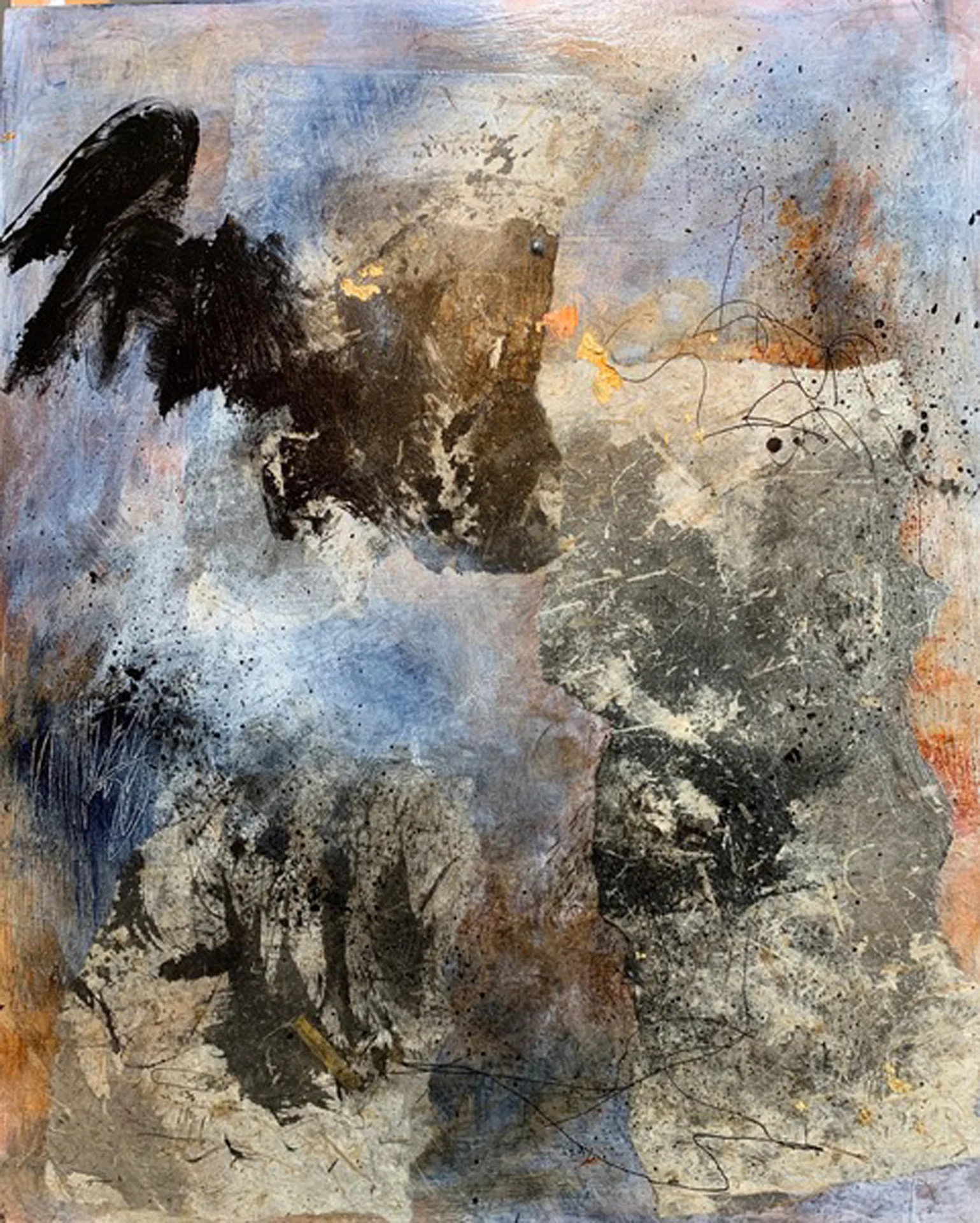 Untitled Mixed Media Acrylic 16” x 20”