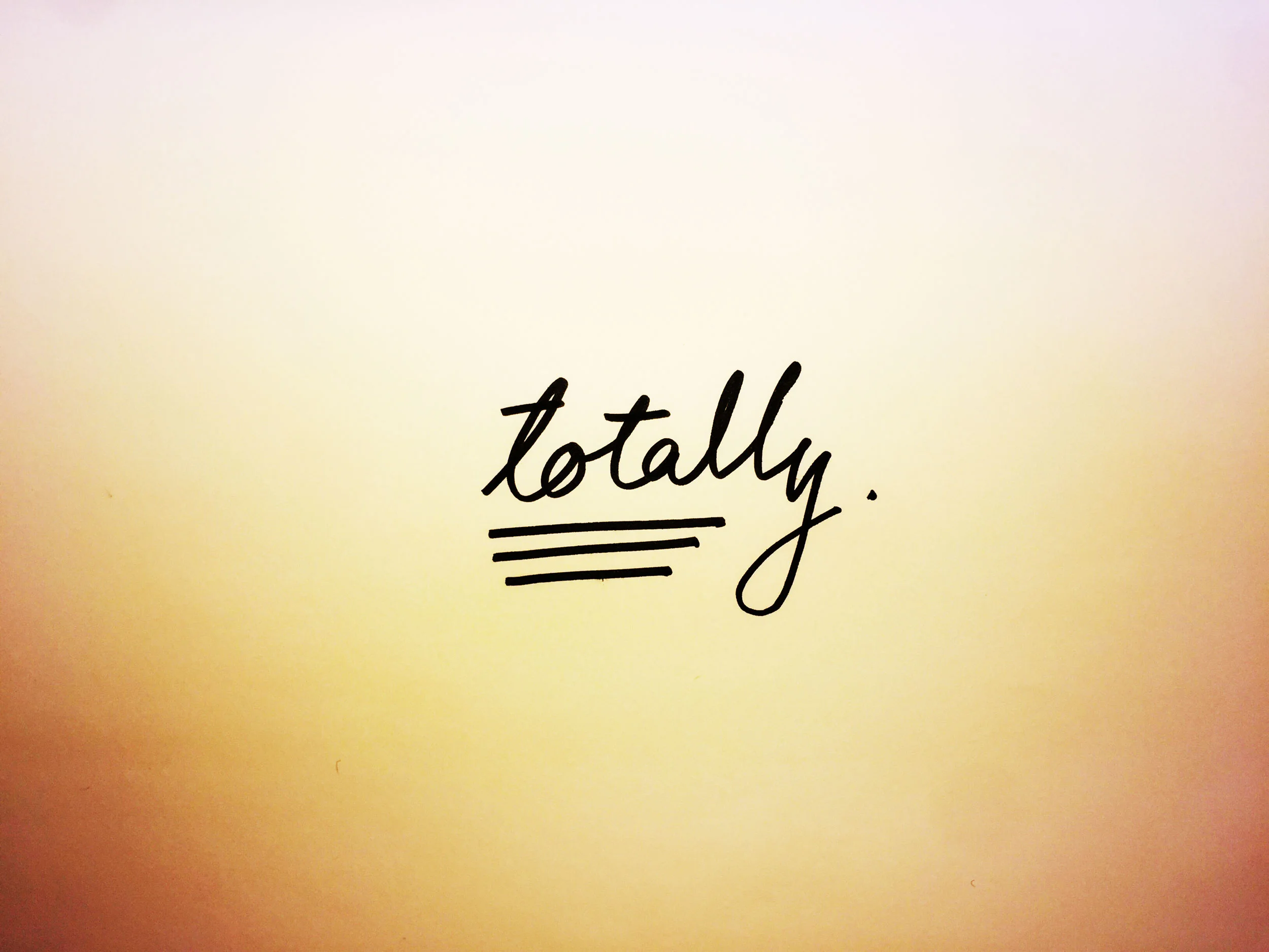 Totally. Drawing Luke Hockley.