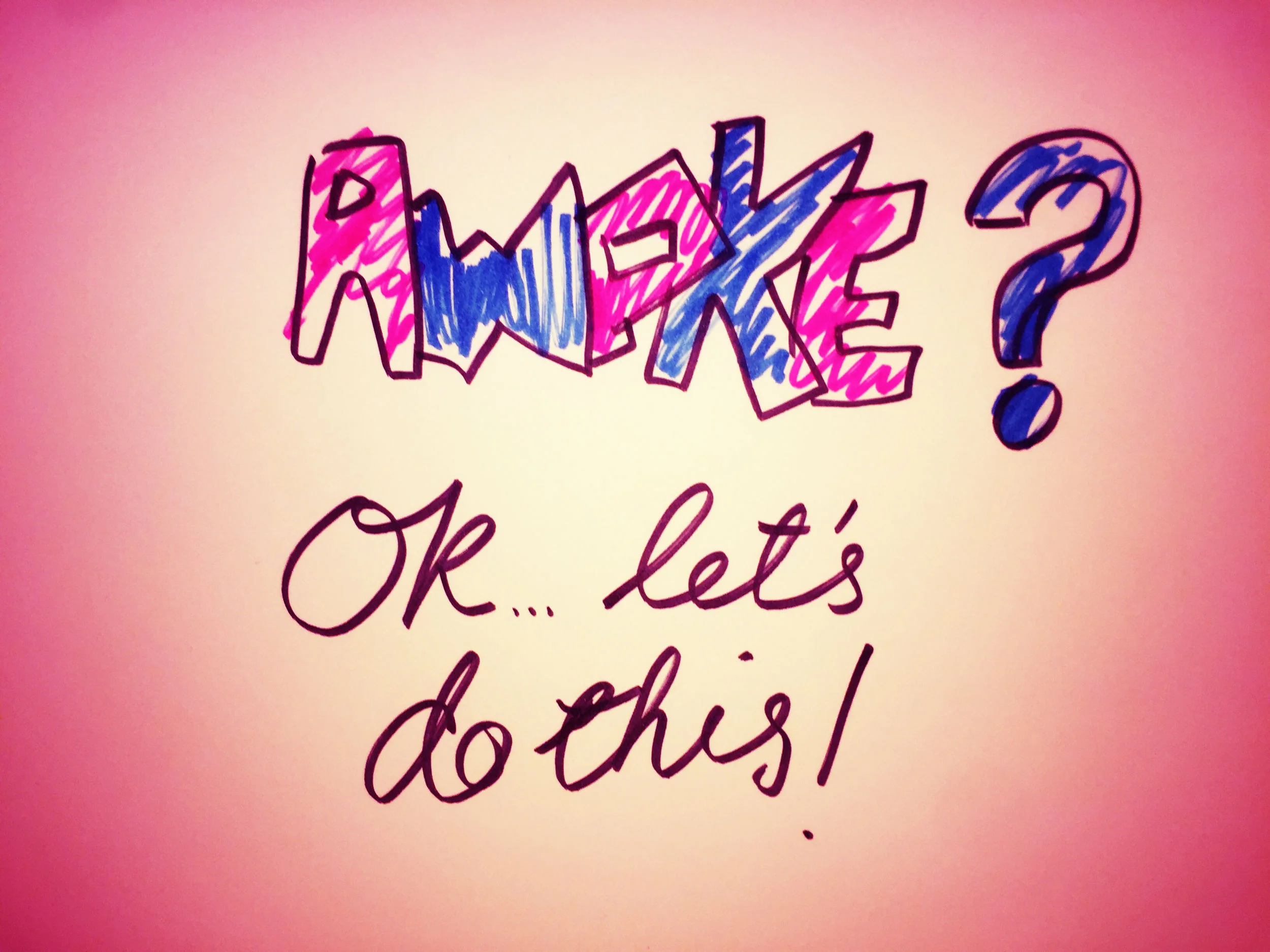 Awake? Ok, let's do this! Drawing Luke Hockley