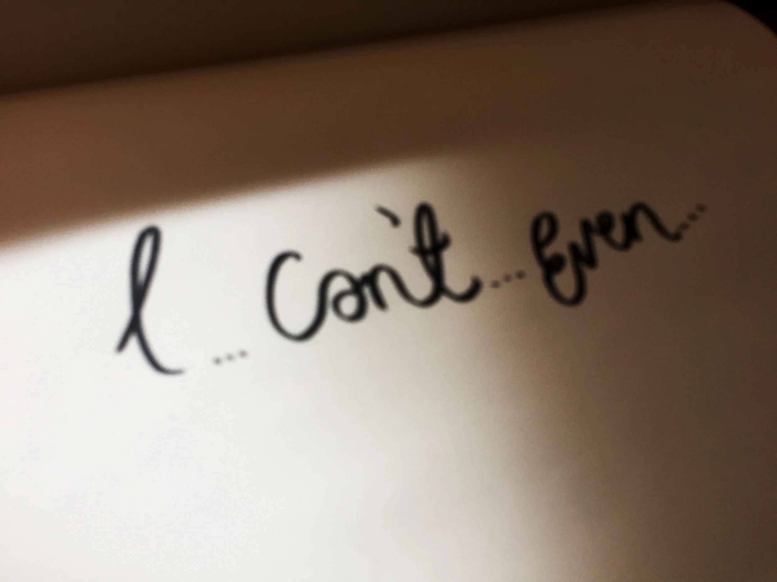 I can't even. Drawing Luke Hockley.