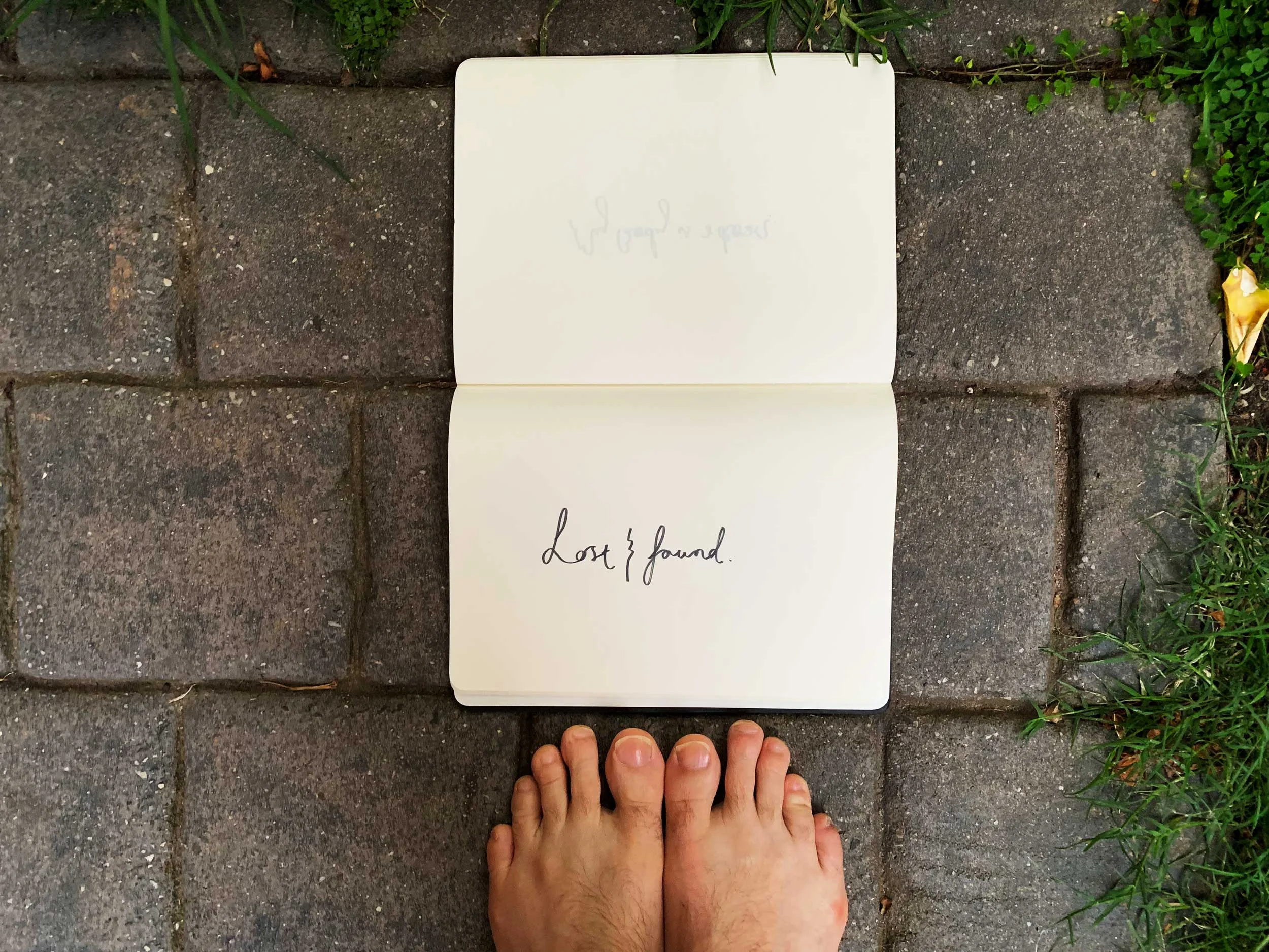 Lost and found. Drawing Luke Hockley.