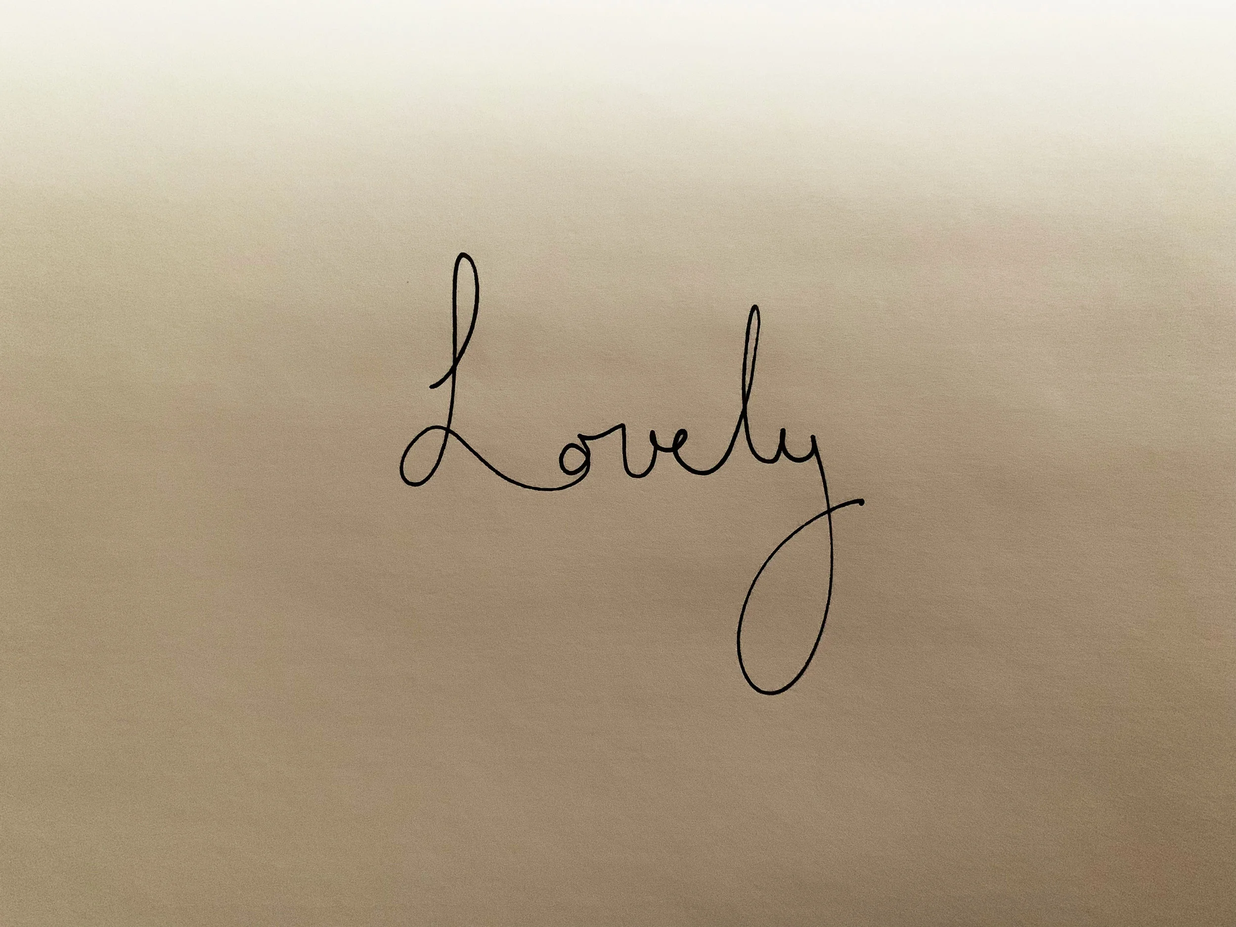 Lovely. Drawing Luke Hockley.