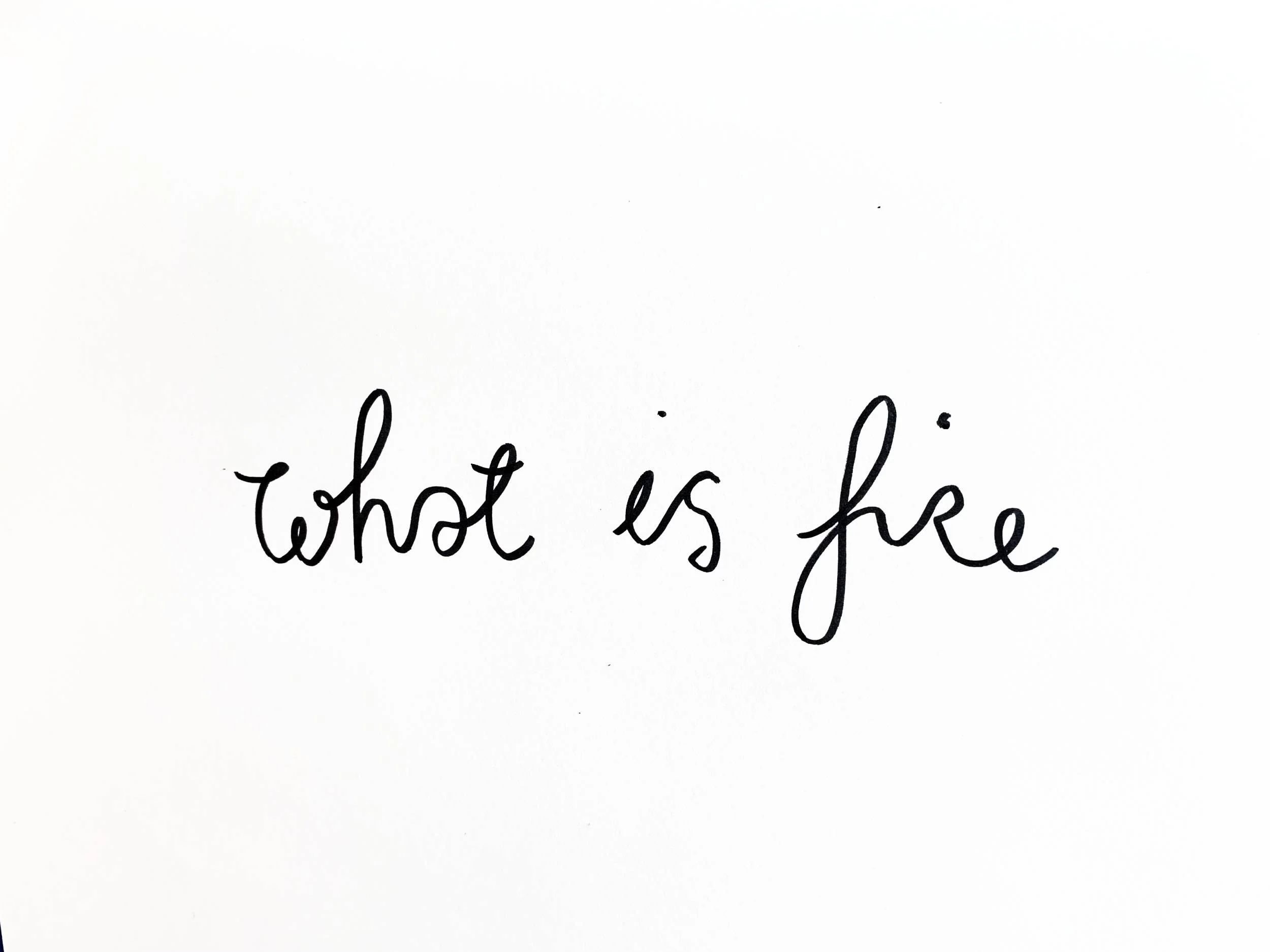 What is fire? Drawing Luke Hockley.