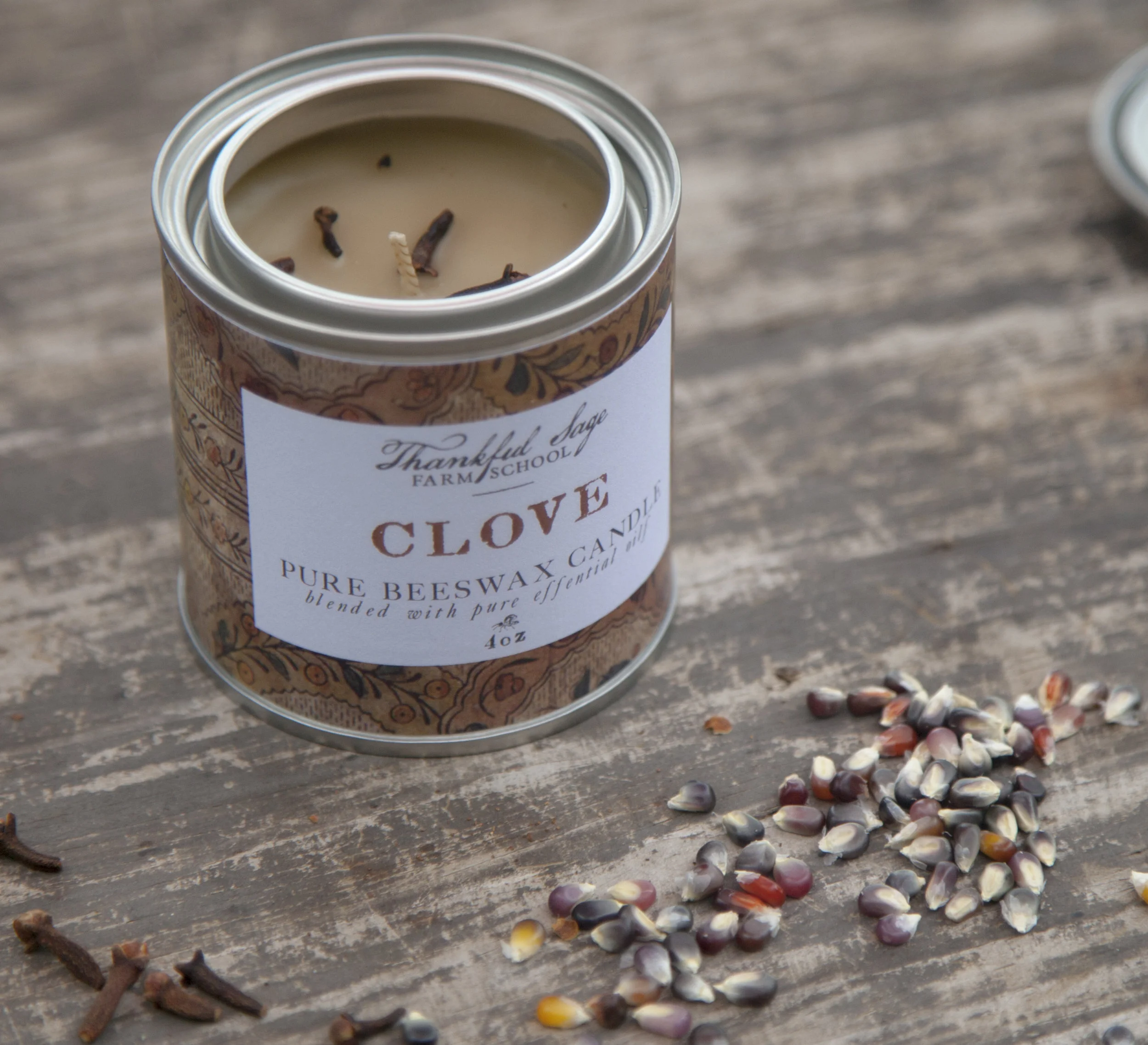 Clove Pure Beeswax Candle 