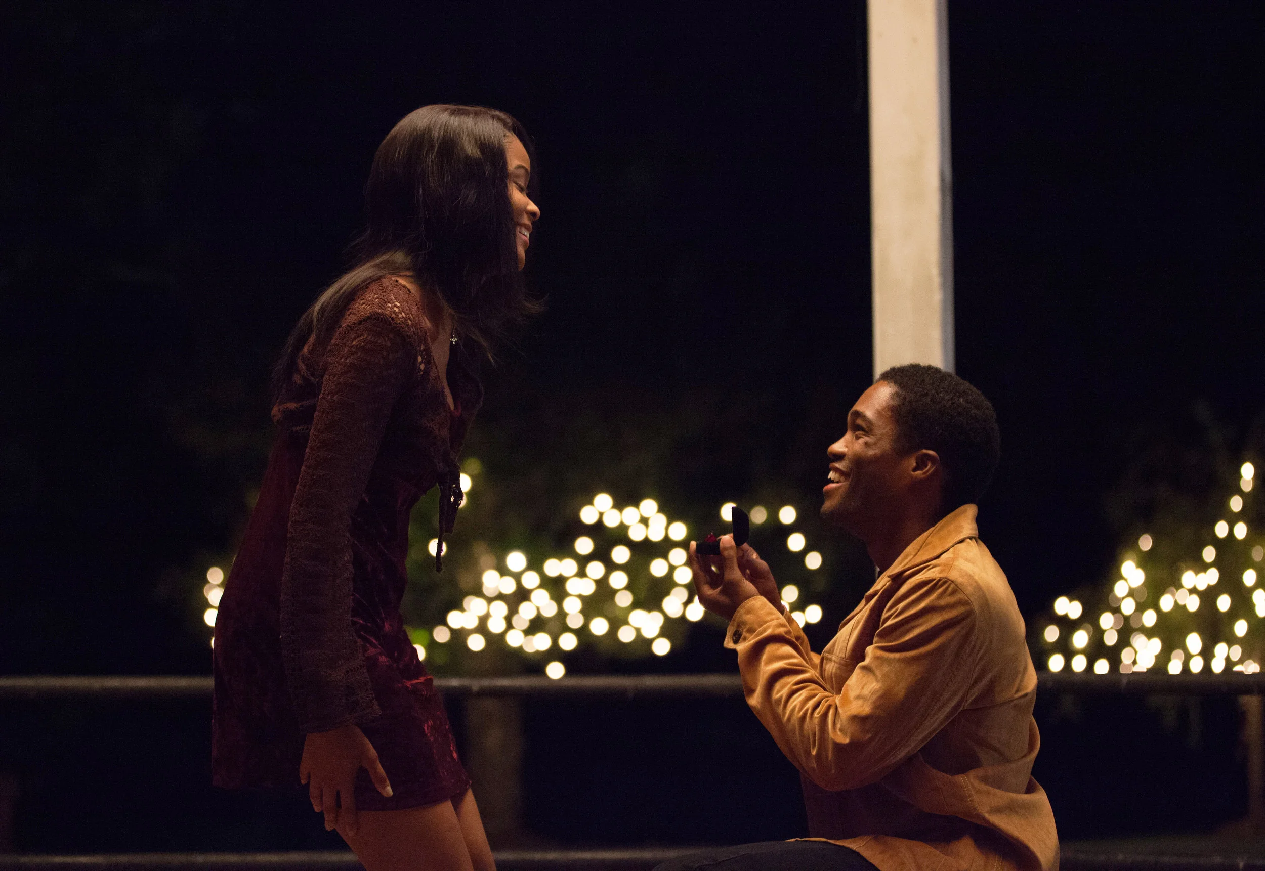 Ajiona Alexus as young Melinda and Antonio Madison as young Robert. Photos by Chip Bergmann