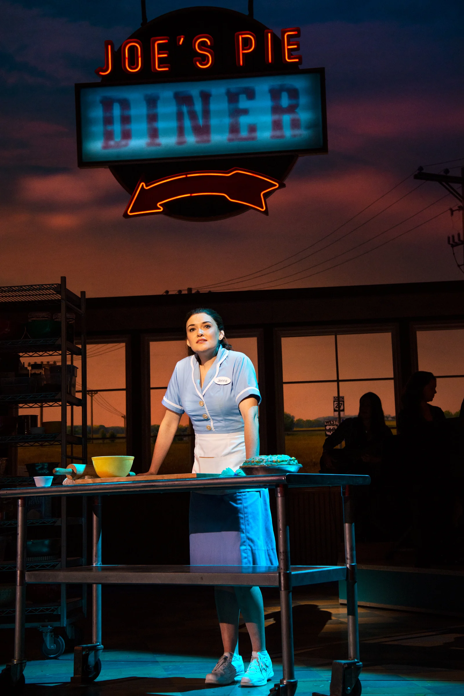 Christine Dwyer in Waitress Photo by Philicia Endelman
