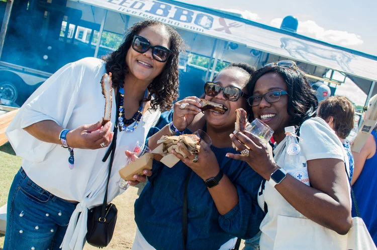 The Festival grounds are filled with great food from top chefs from across the country. Photo by Nick Bailey