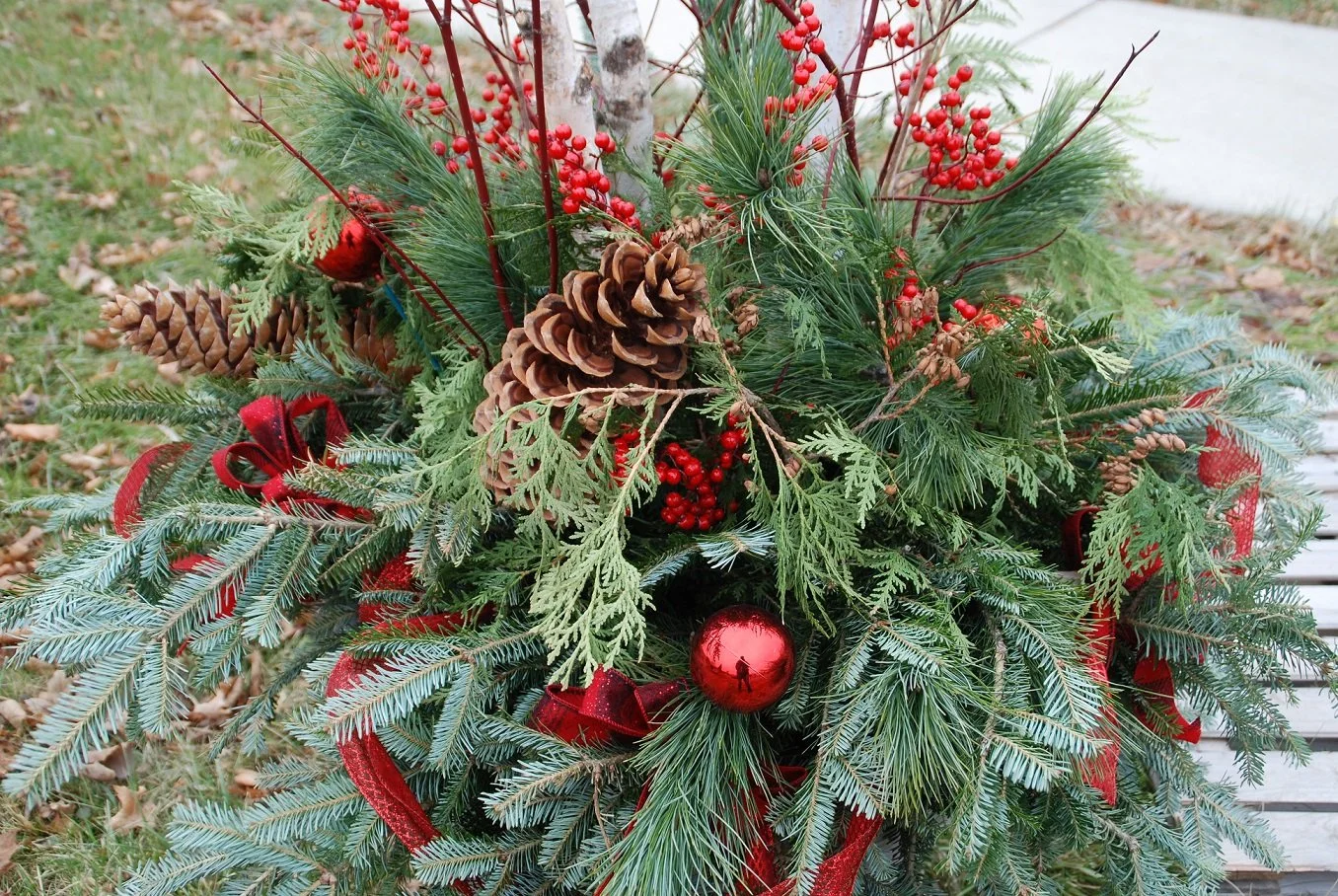 Outdoor Winter Container Gardens