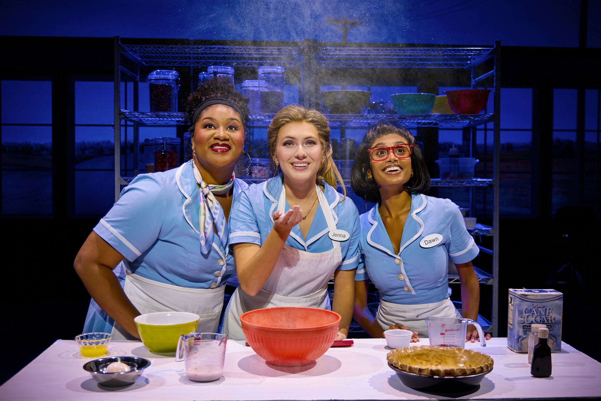 Backstage with Tamara Daly for ‘Waitress’ 