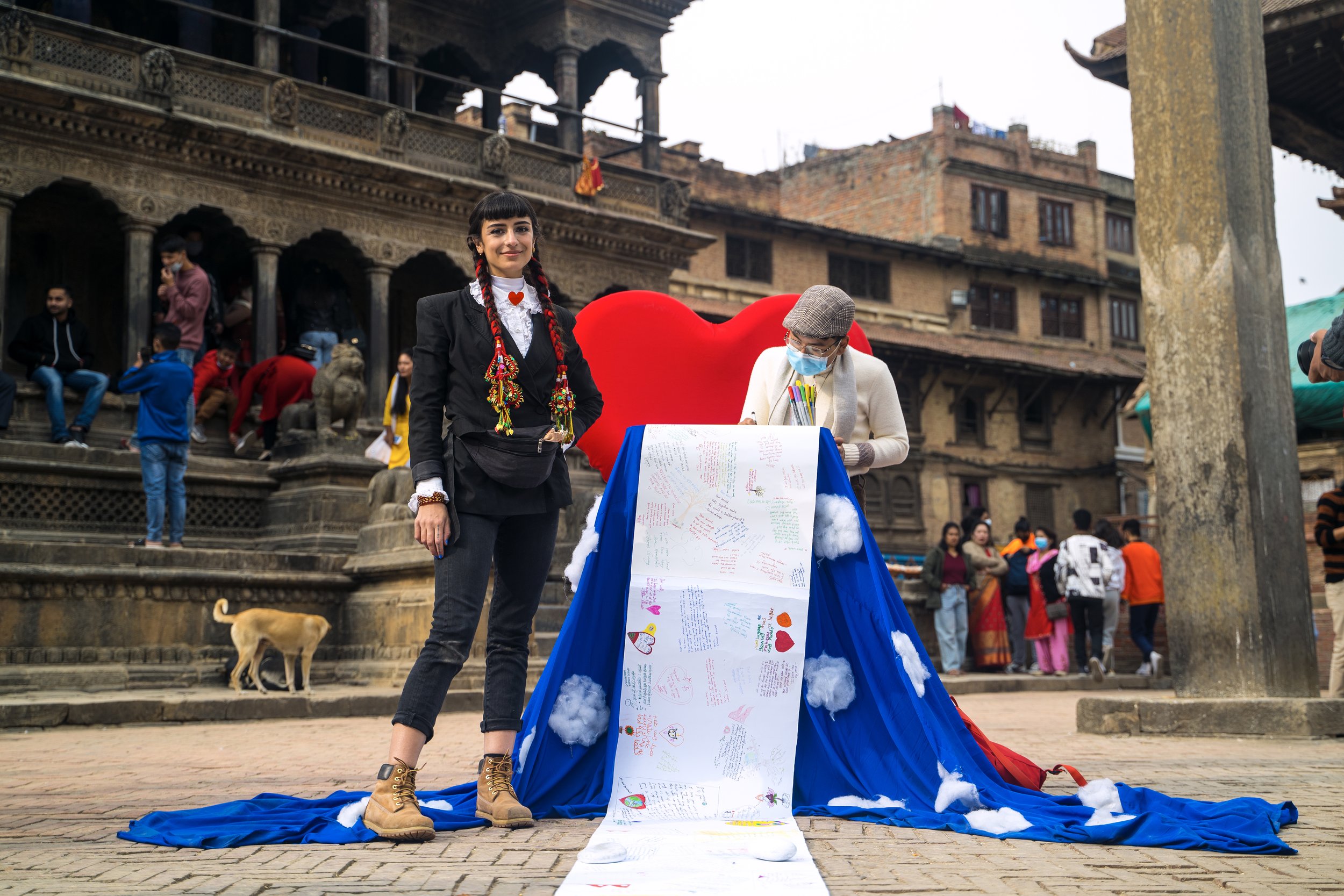  Cocovan and The World Letter, Kathmandu, Nepal (2021) 
