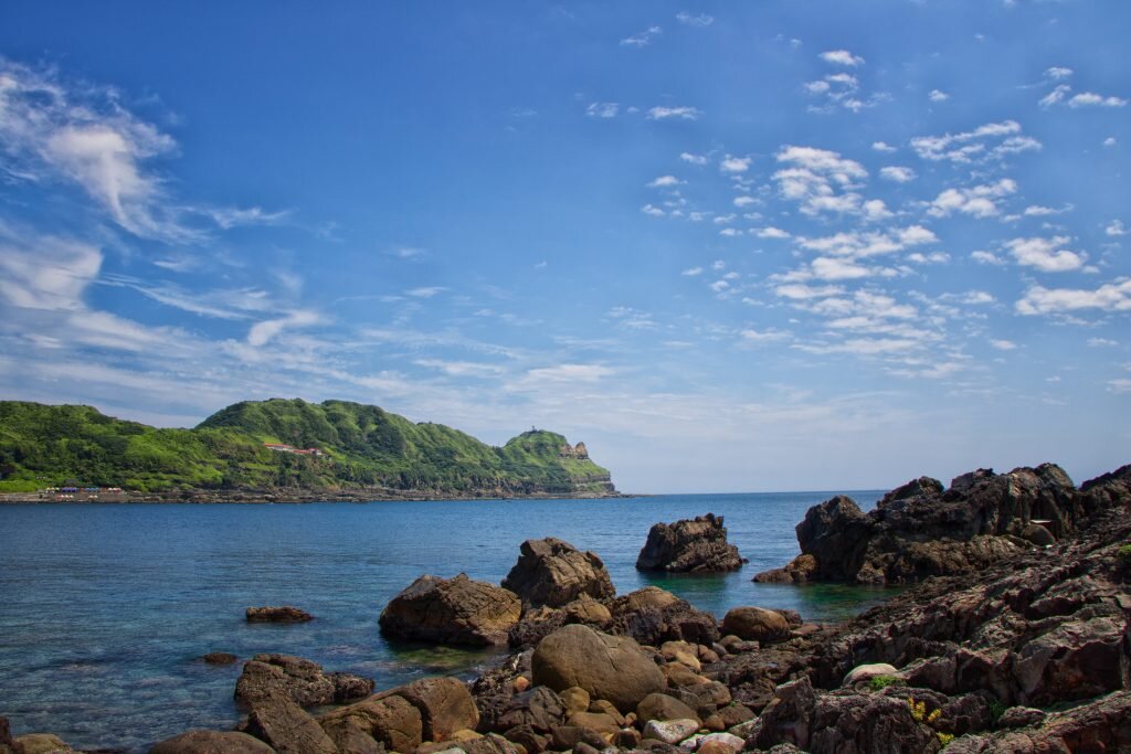 View of Long Dong, Taiwan looking south.