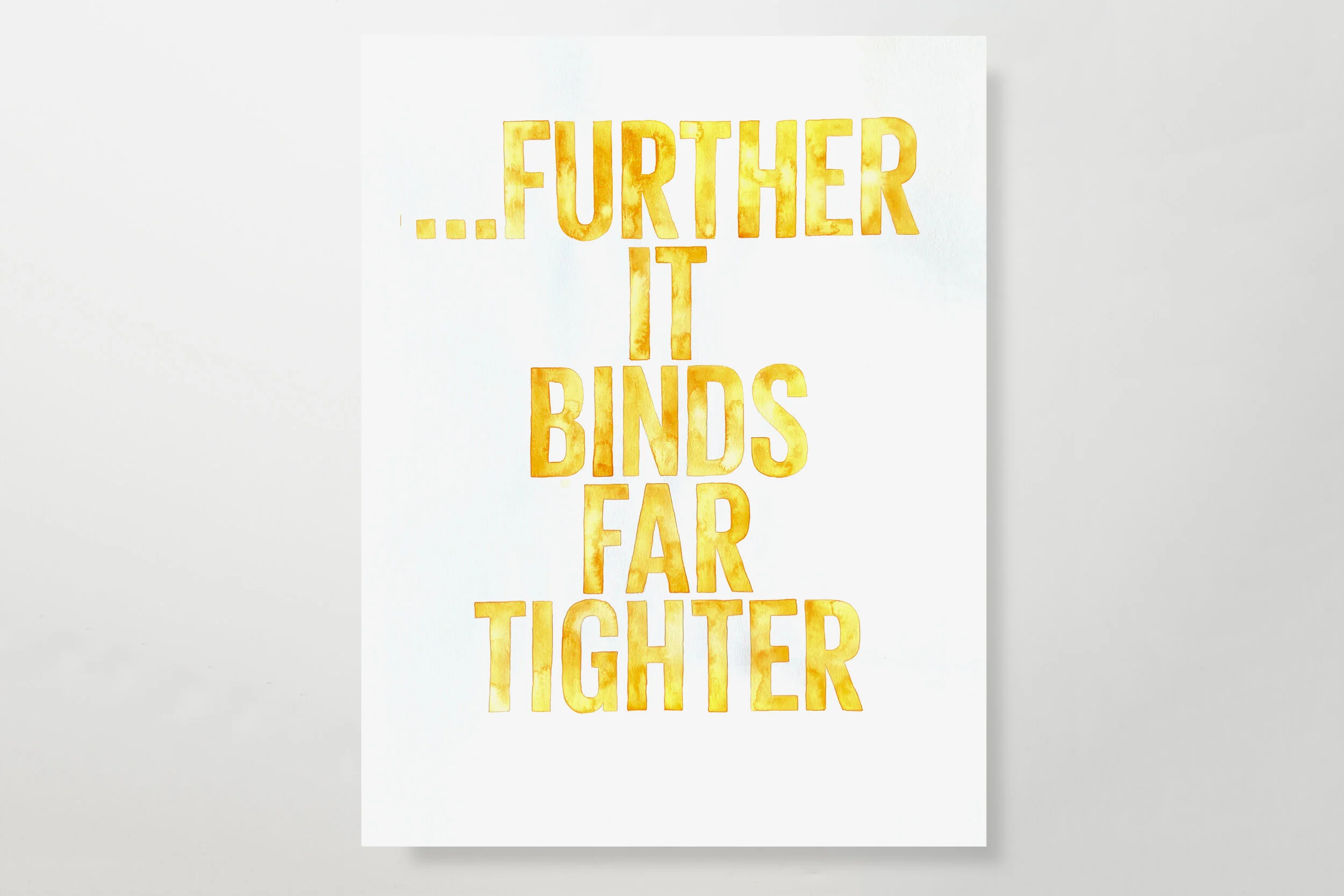 ...Further It Binds