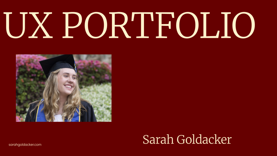 UX Portfolio