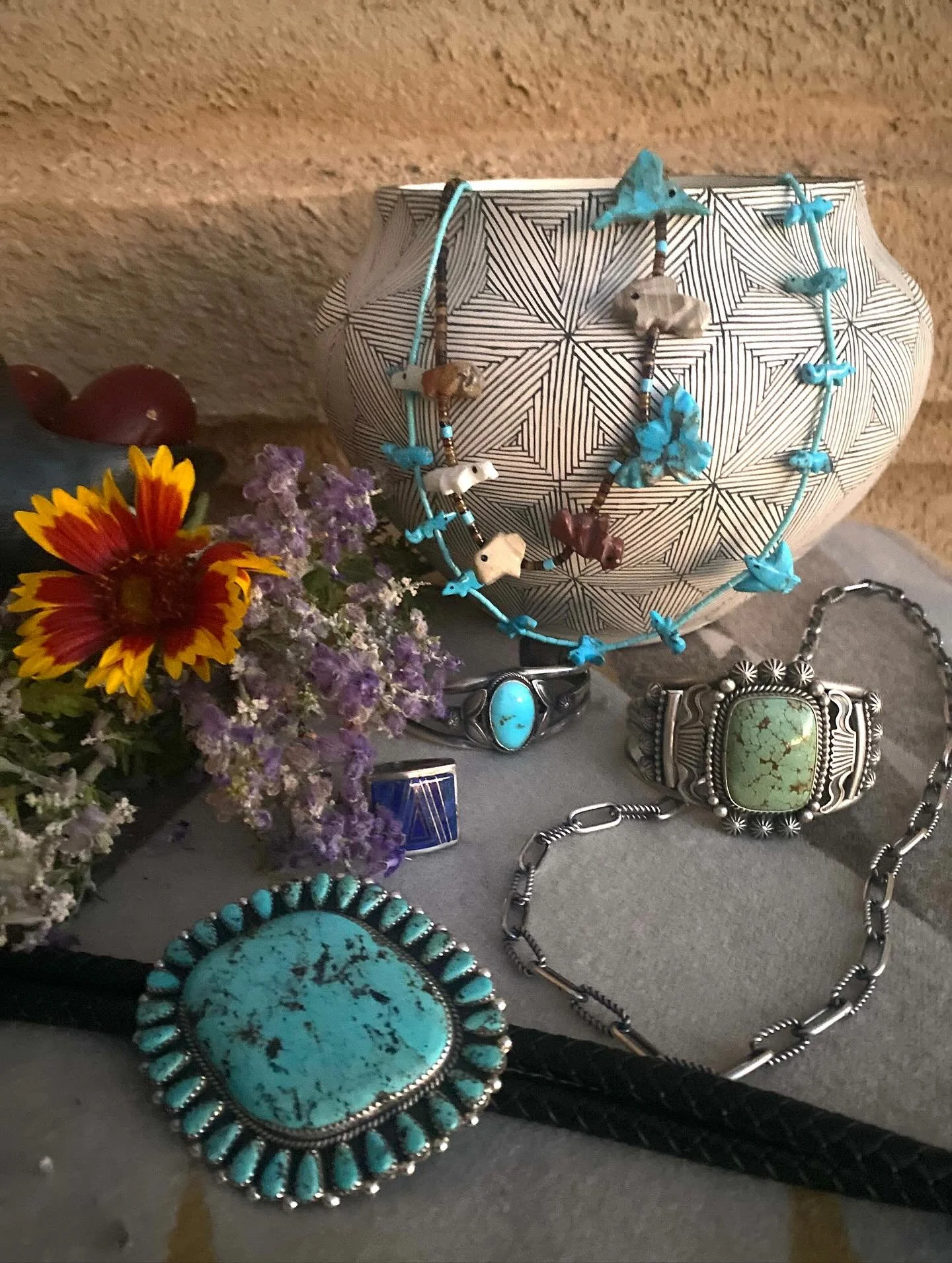 #SantaFe #NativeAmericanArt #EternalBeauty #SouthWestTrader #Vintage #Contemporary #Turquoise #Beauty #Protection #Love