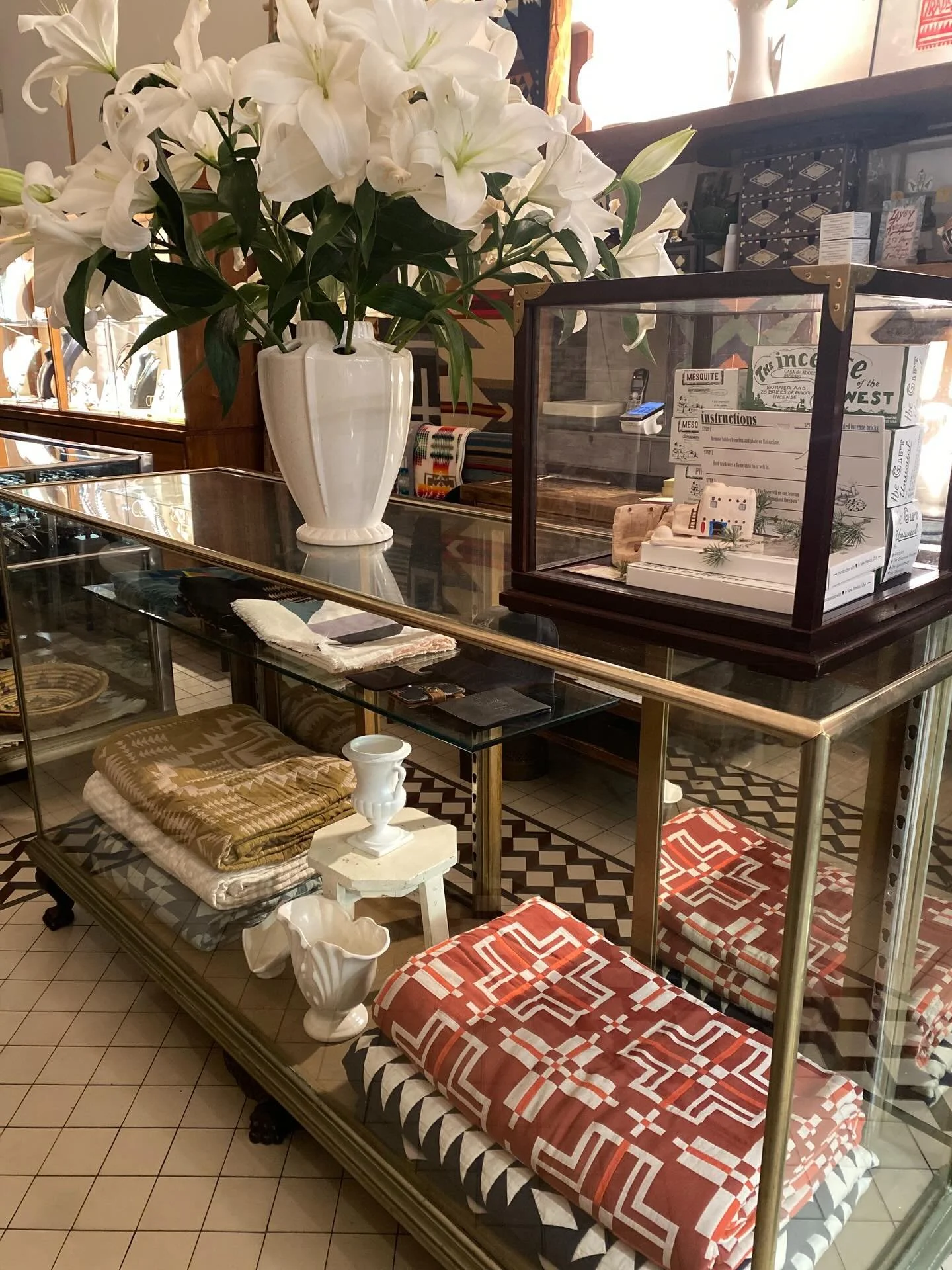 JUST IN ~ Pendleton Matelass&eacute; .. the real deal, made in Portugal as it first was .. 100% Organic Cotton&hellip; something to treasure &amp; use forever &hellip; King, Queen, Single&hellip;&amp; Pillow Shams &hellip; while available ❤️