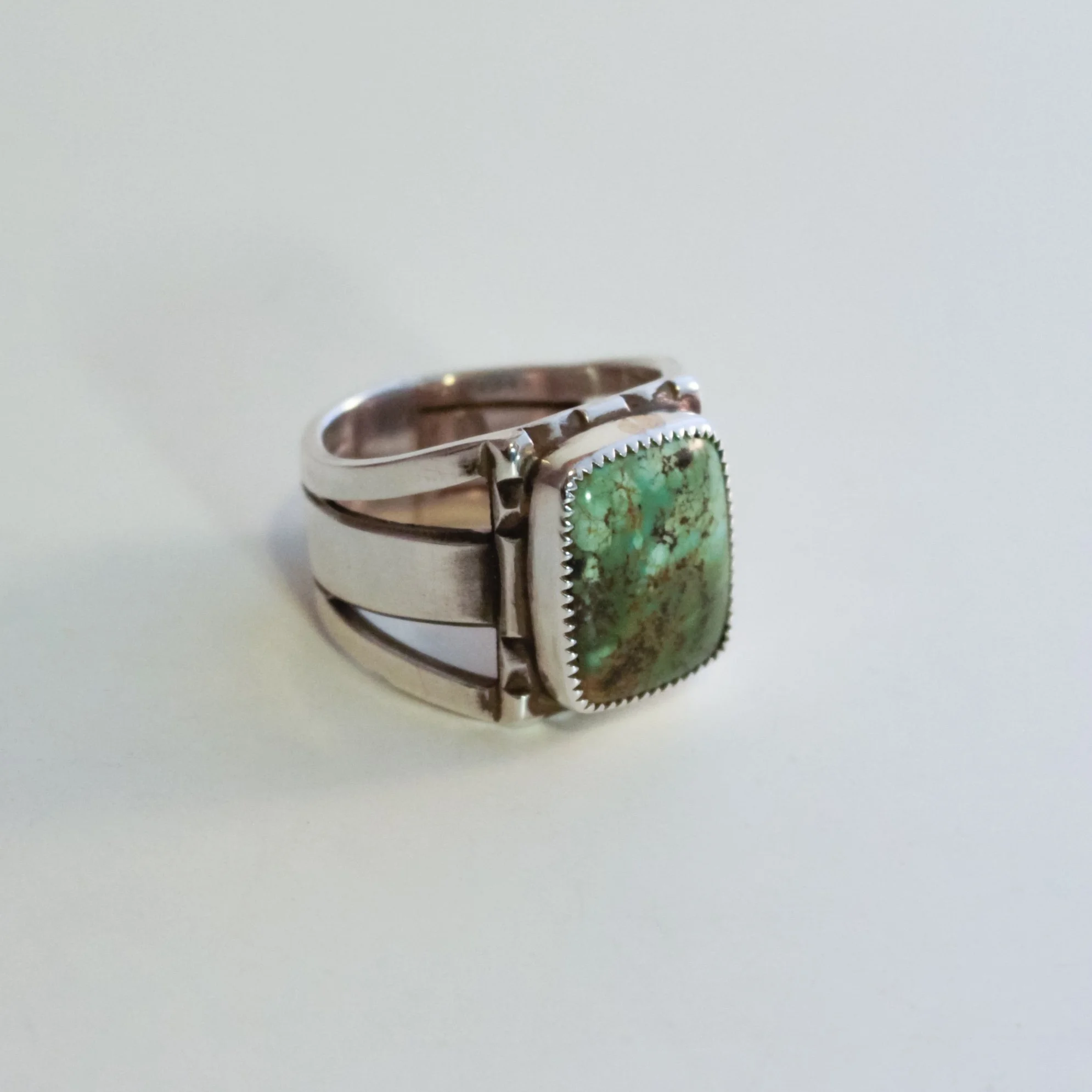 Badlands Signet - Green Lander Turquoise