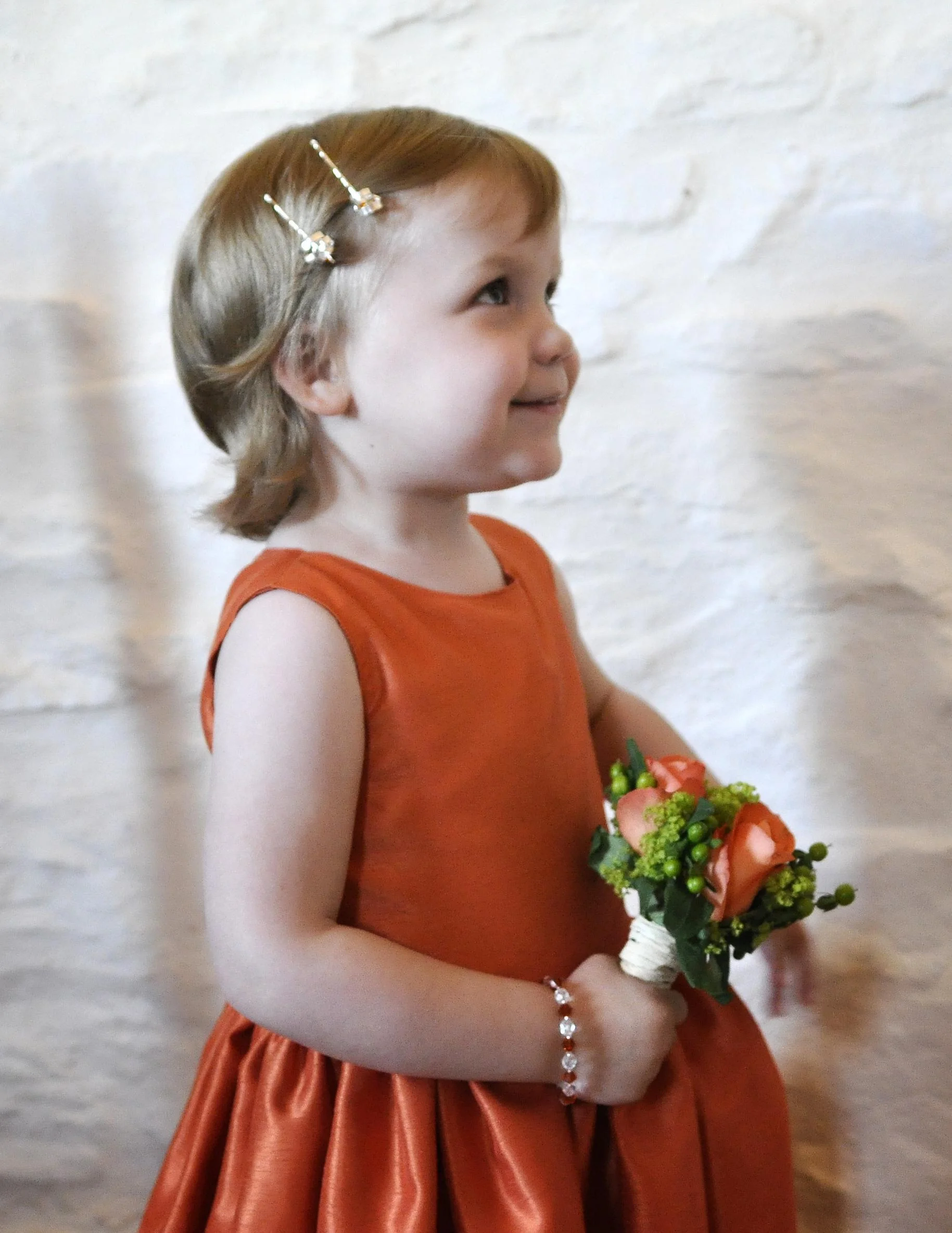 Celeste Hair Grips on Gorgeous Bridesmaid.jpg