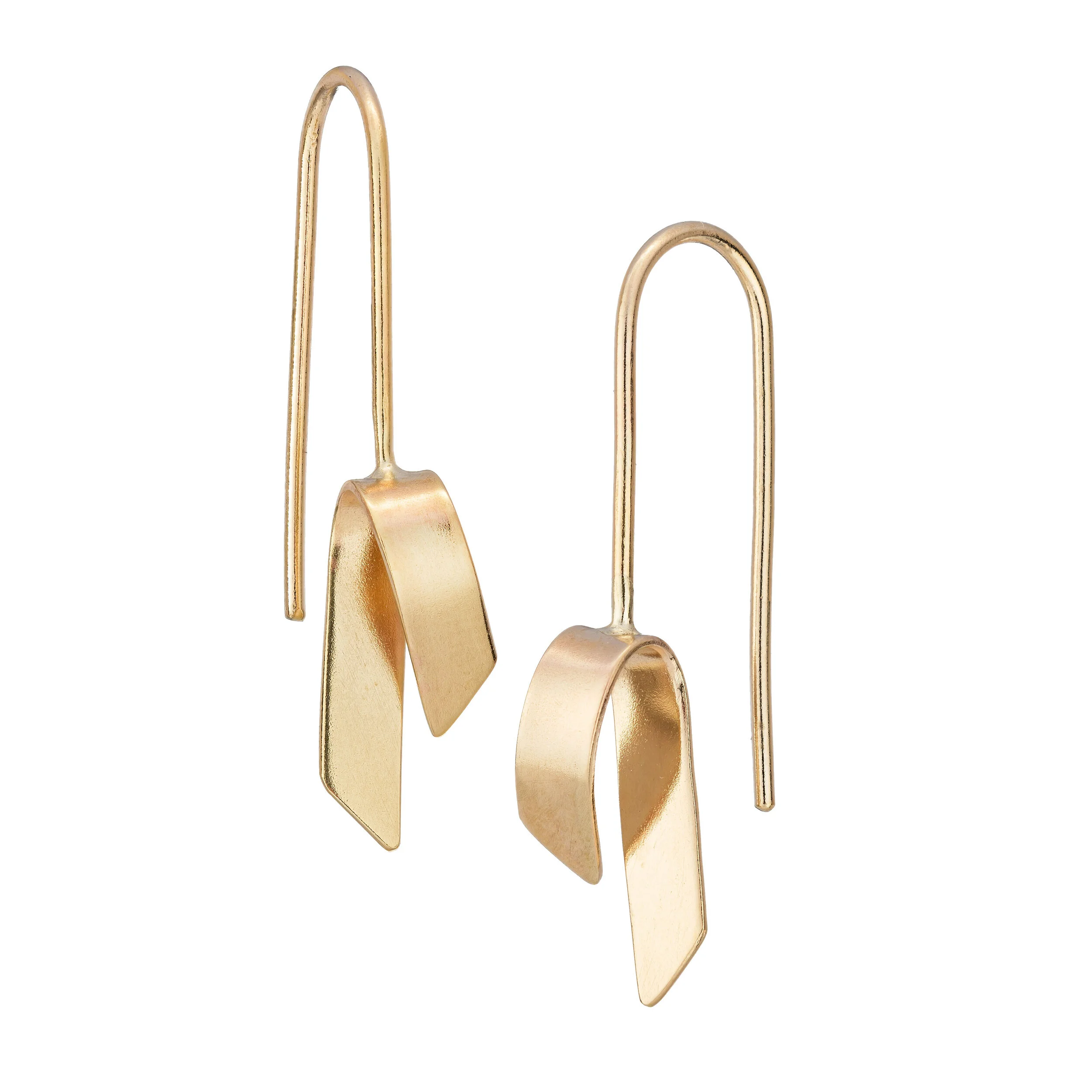 Luxe Fold Hook Earring