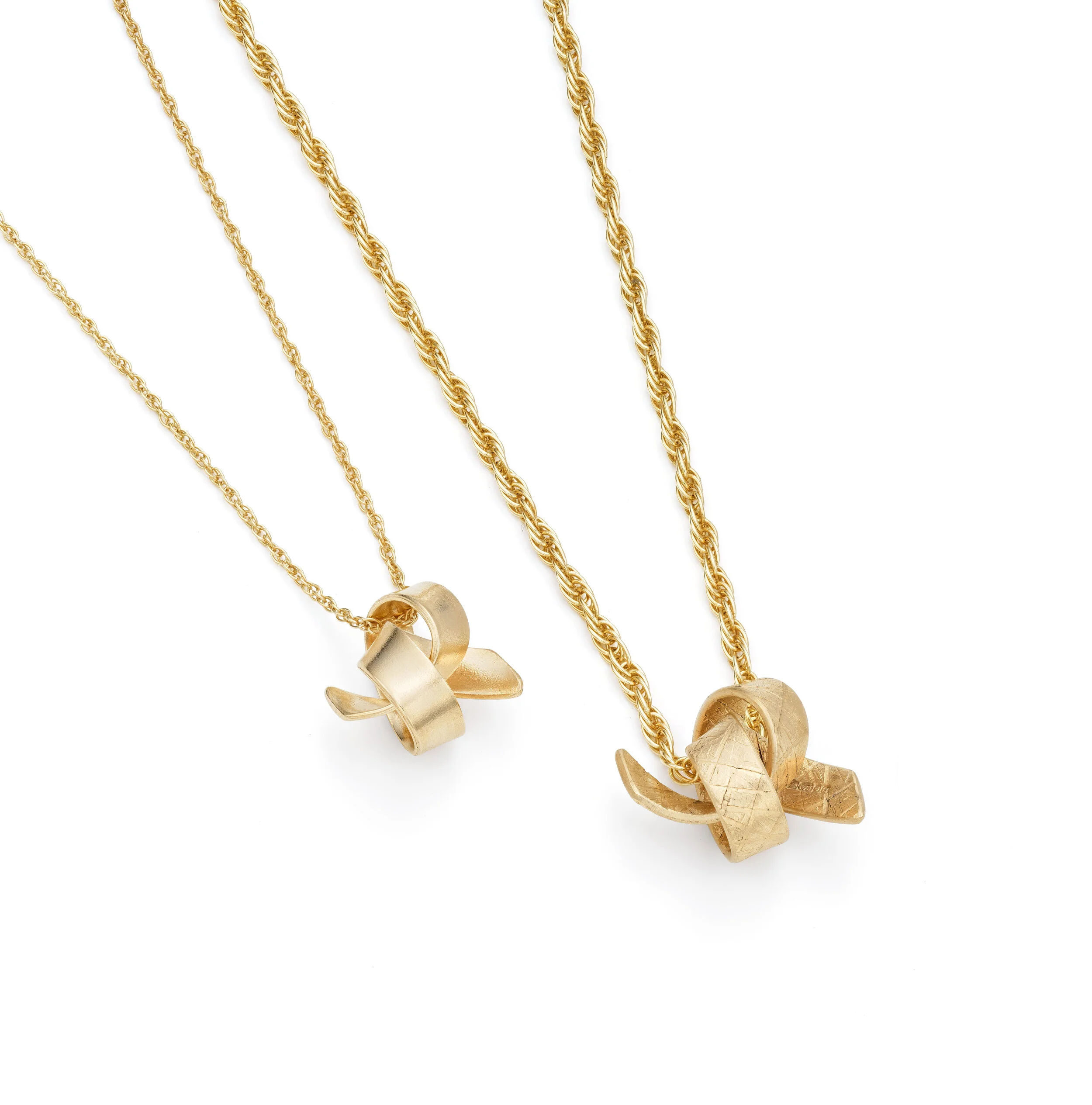 Luxe Knot Tied Pendant