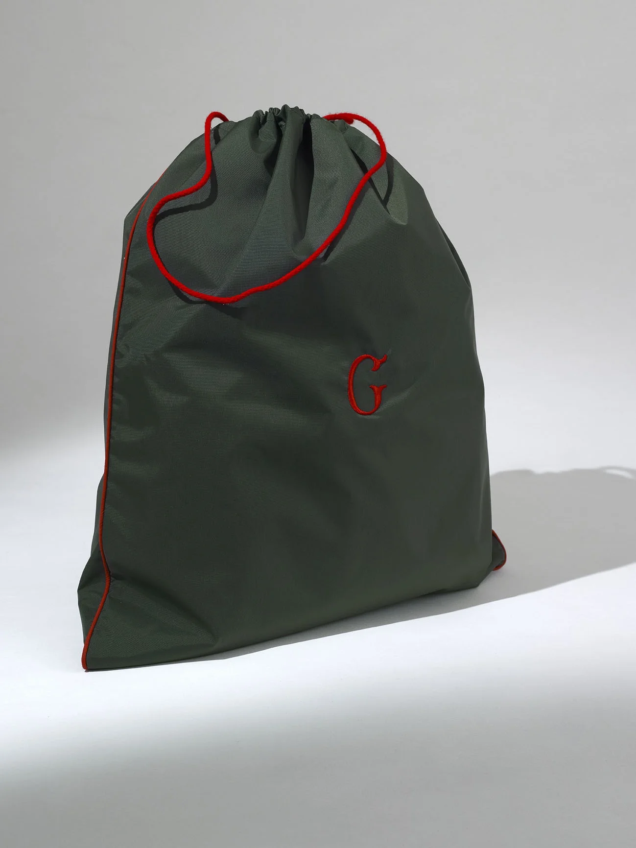 Green/Red Laundry Bag