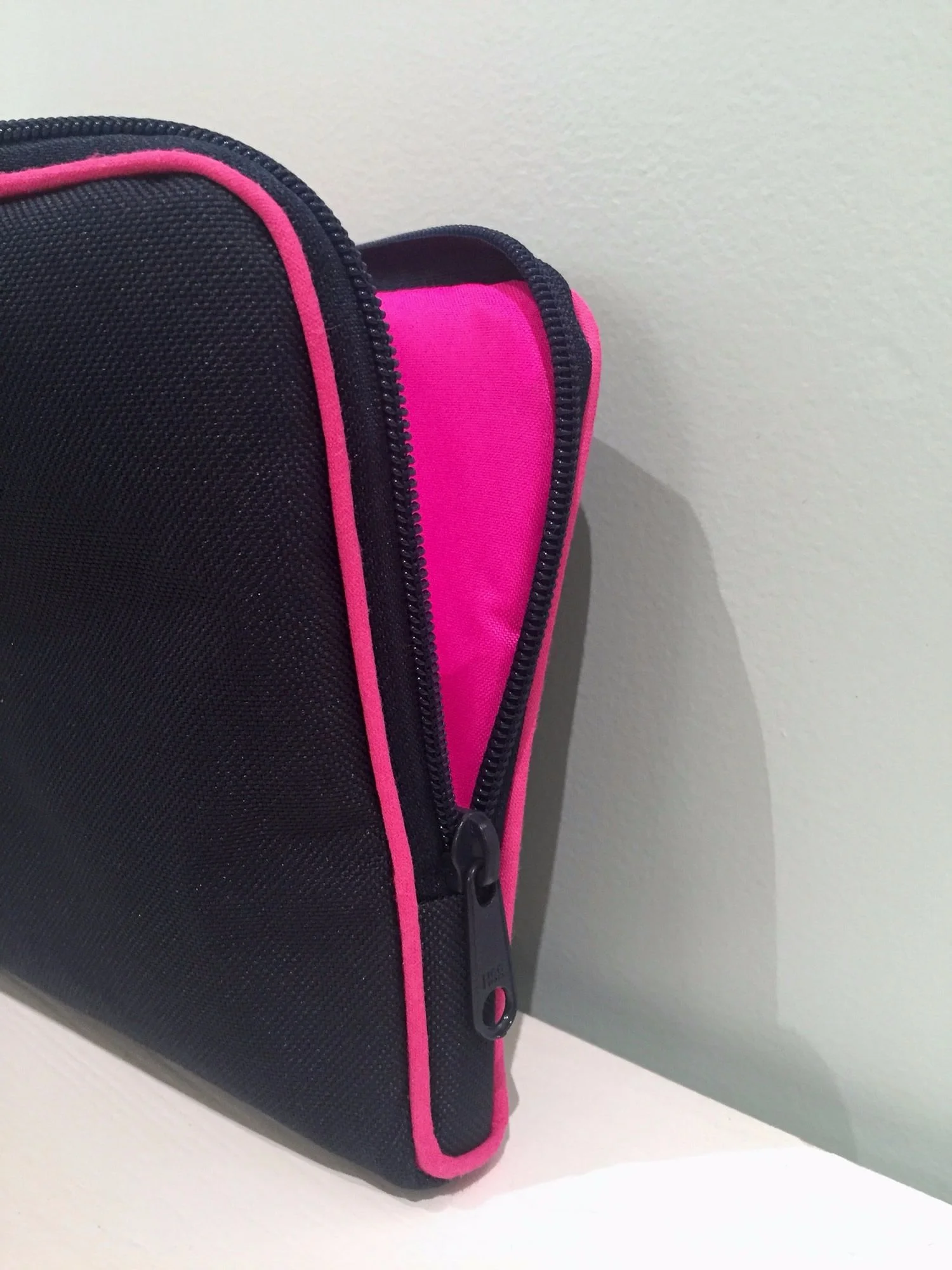 Navy/Pink Small Travel Clutch