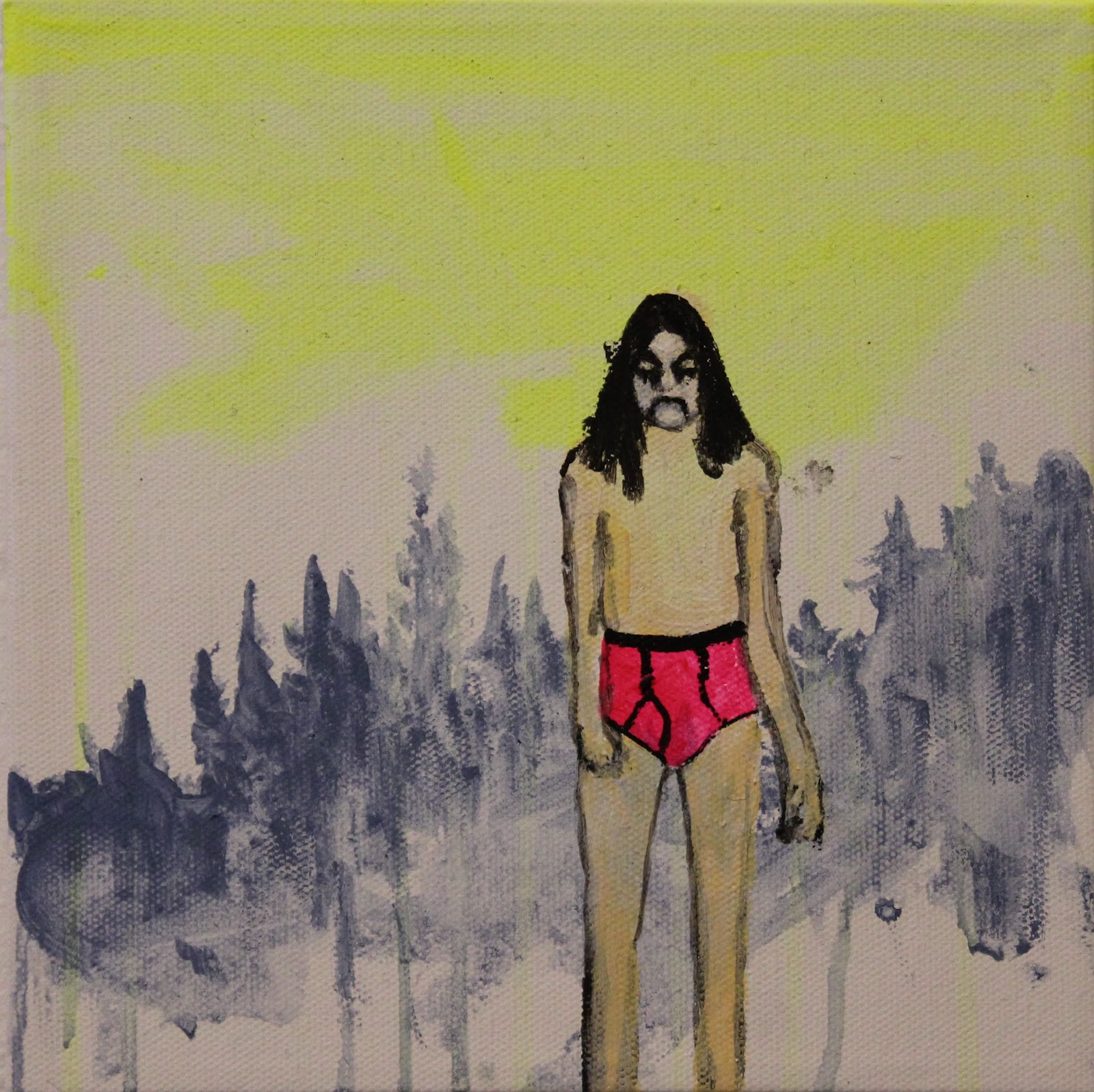   The Brave One  20cm x 20cm 